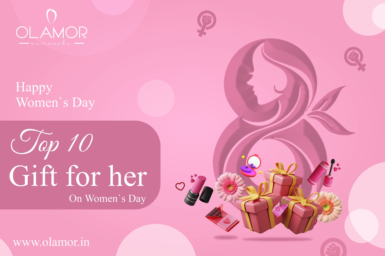 Top 10 Gifts for her on women's day ?