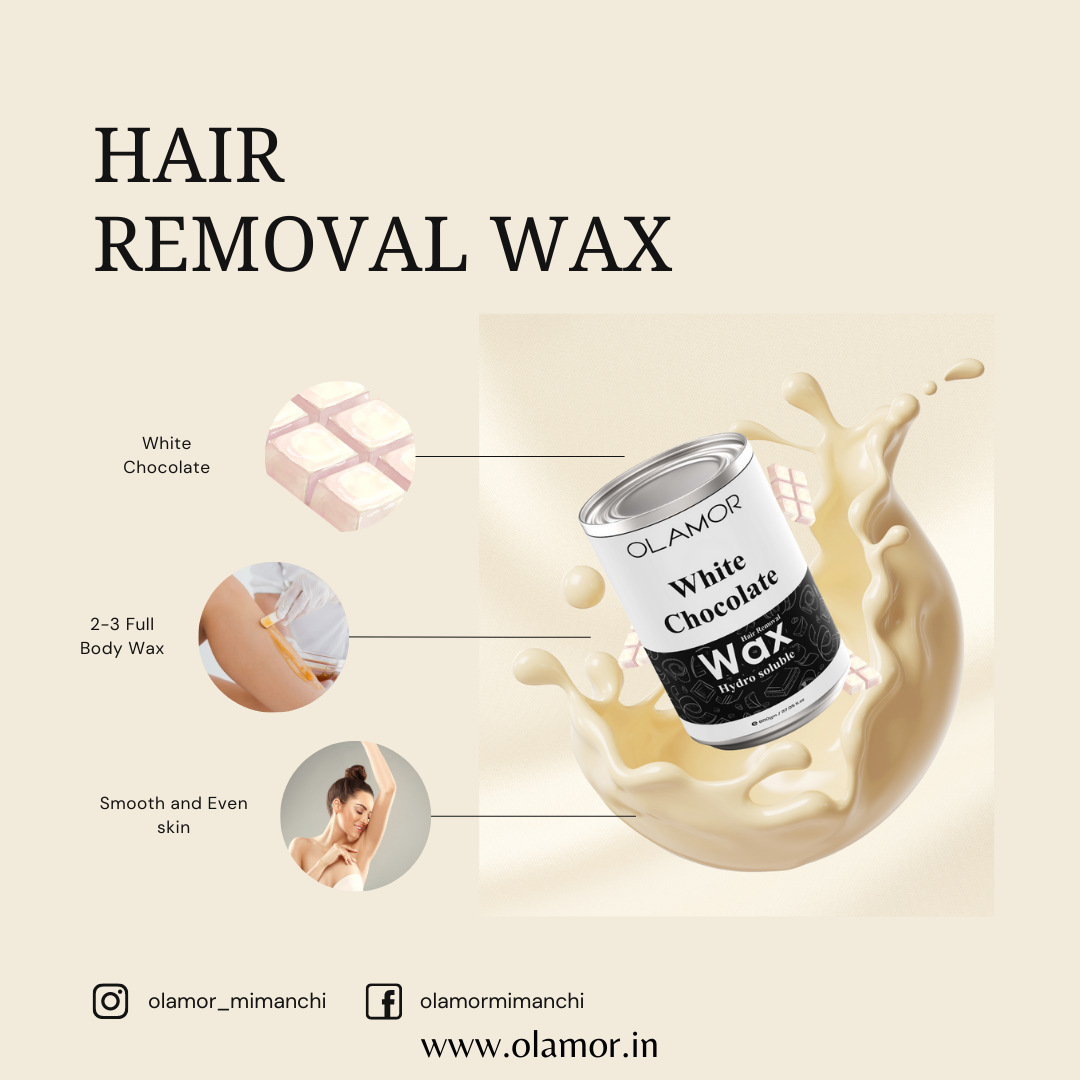 White Chocolate Hair Removal Wax - 800gm