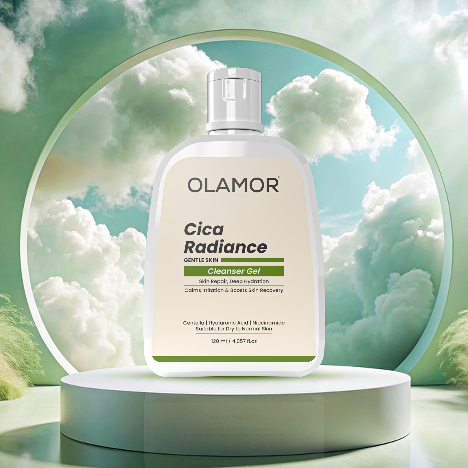 Cica Radiance Cleanser Gel – Soothing & Brightening Face Gel 120gm