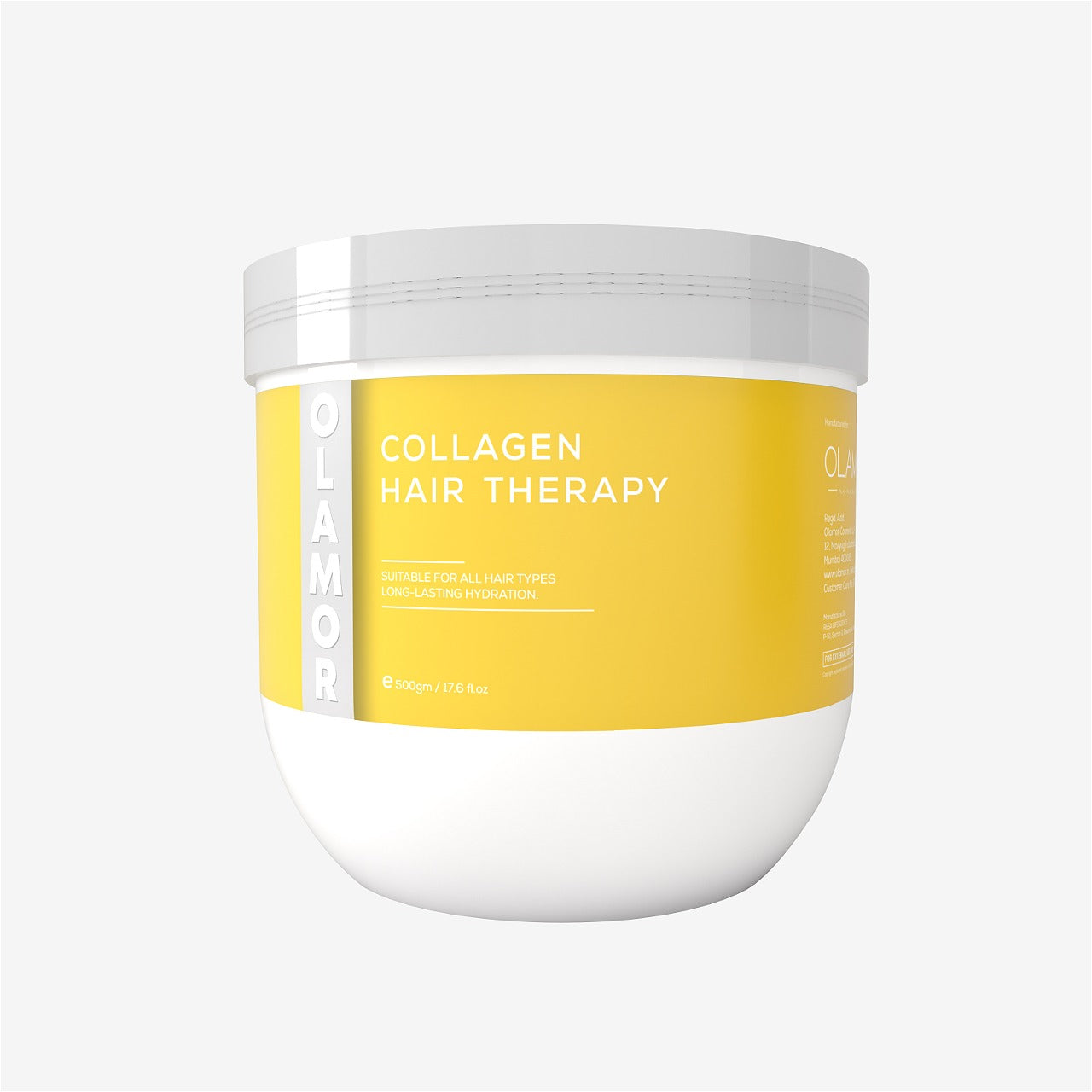 OLAMOR Collagen Hair Spa Therapy 500gm - Best Hair Spa for Dry & Damaged Hair