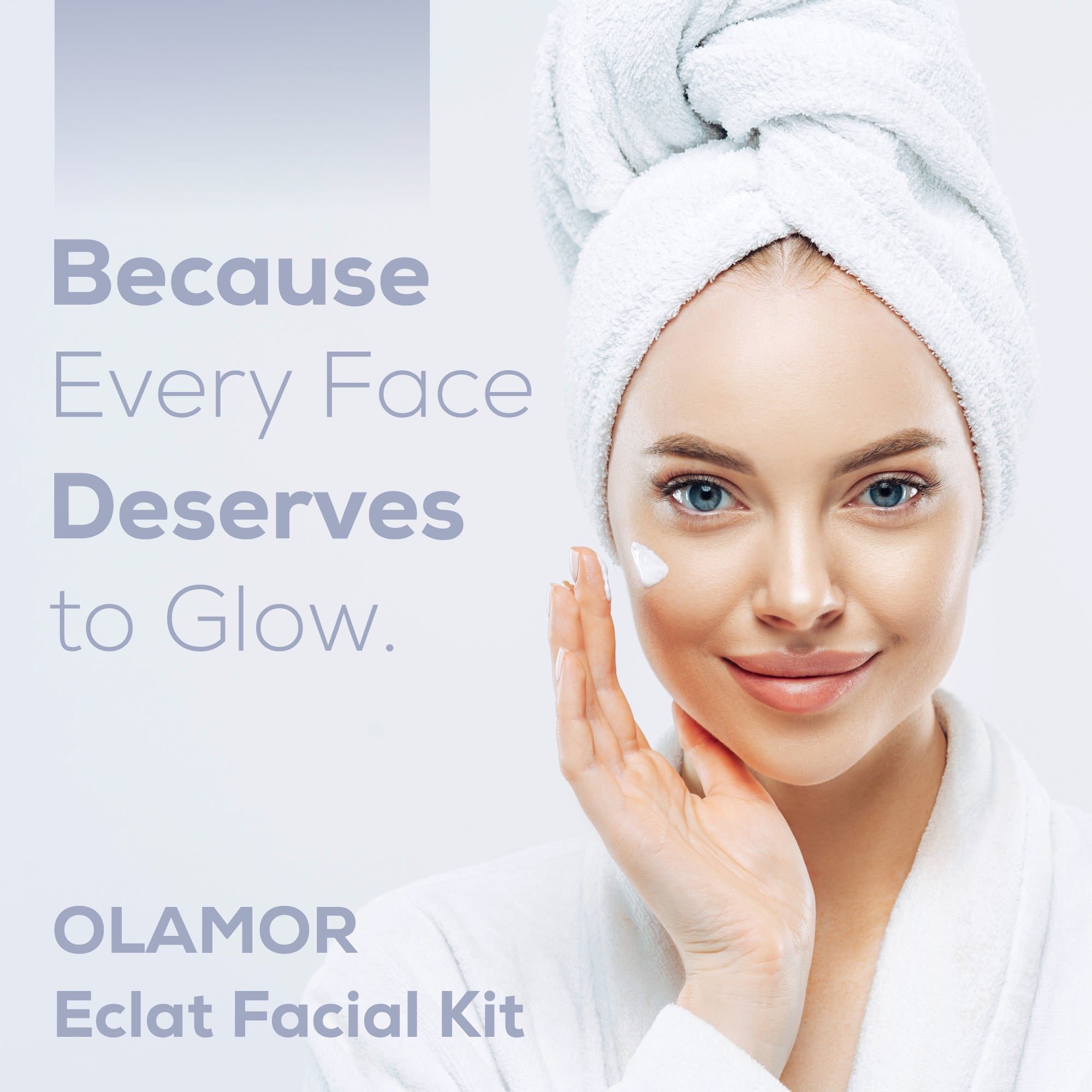 OLAMOR Éclat Pack of 5 Daily Skincare Essentials | Face Cleanser, Gel, Scrub, Cream & Face Pack