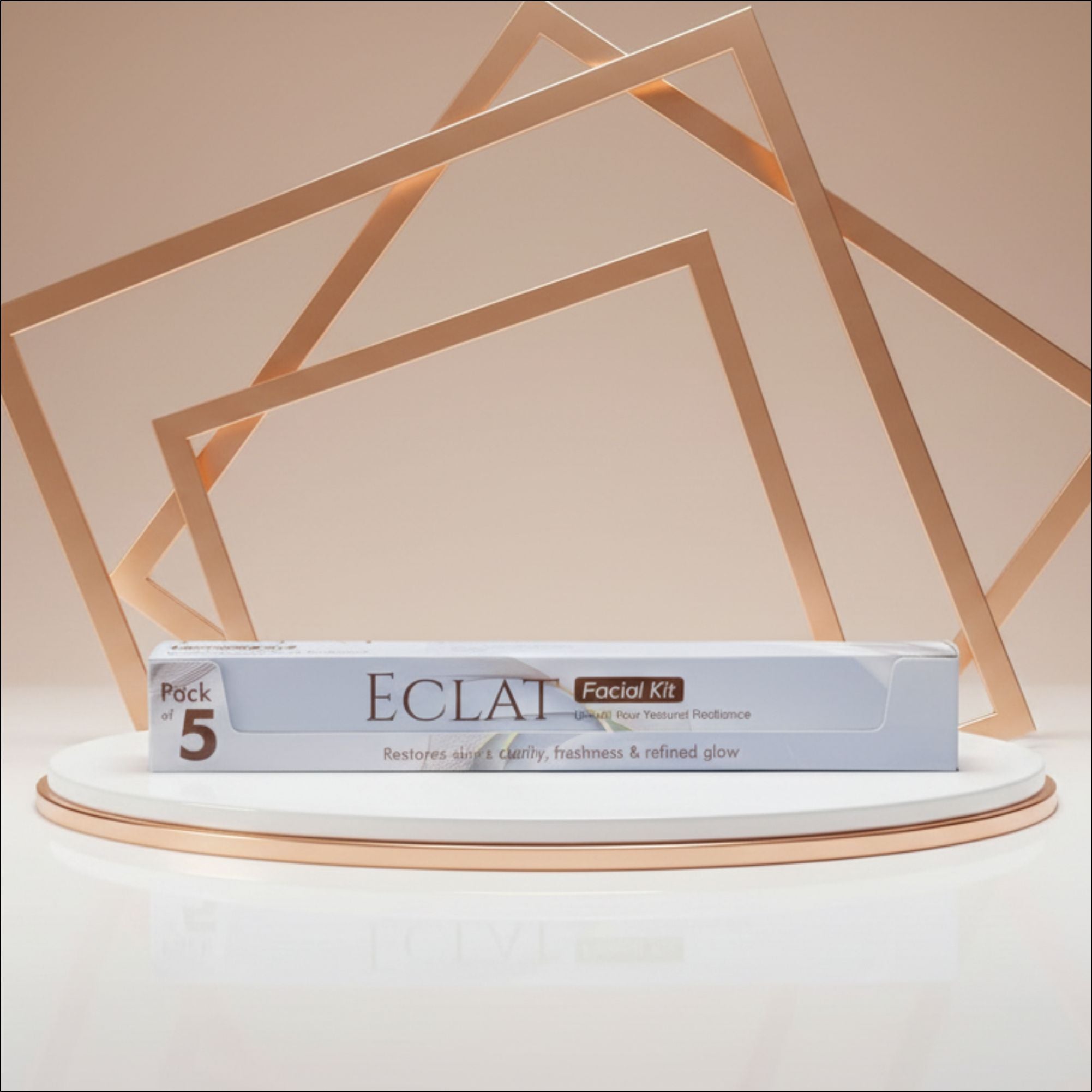 OLAMOR Éclat Pack of 5 Daily Skincare Essentials | Face Cleanser, Gel, Scrub, Cream & Face Pack