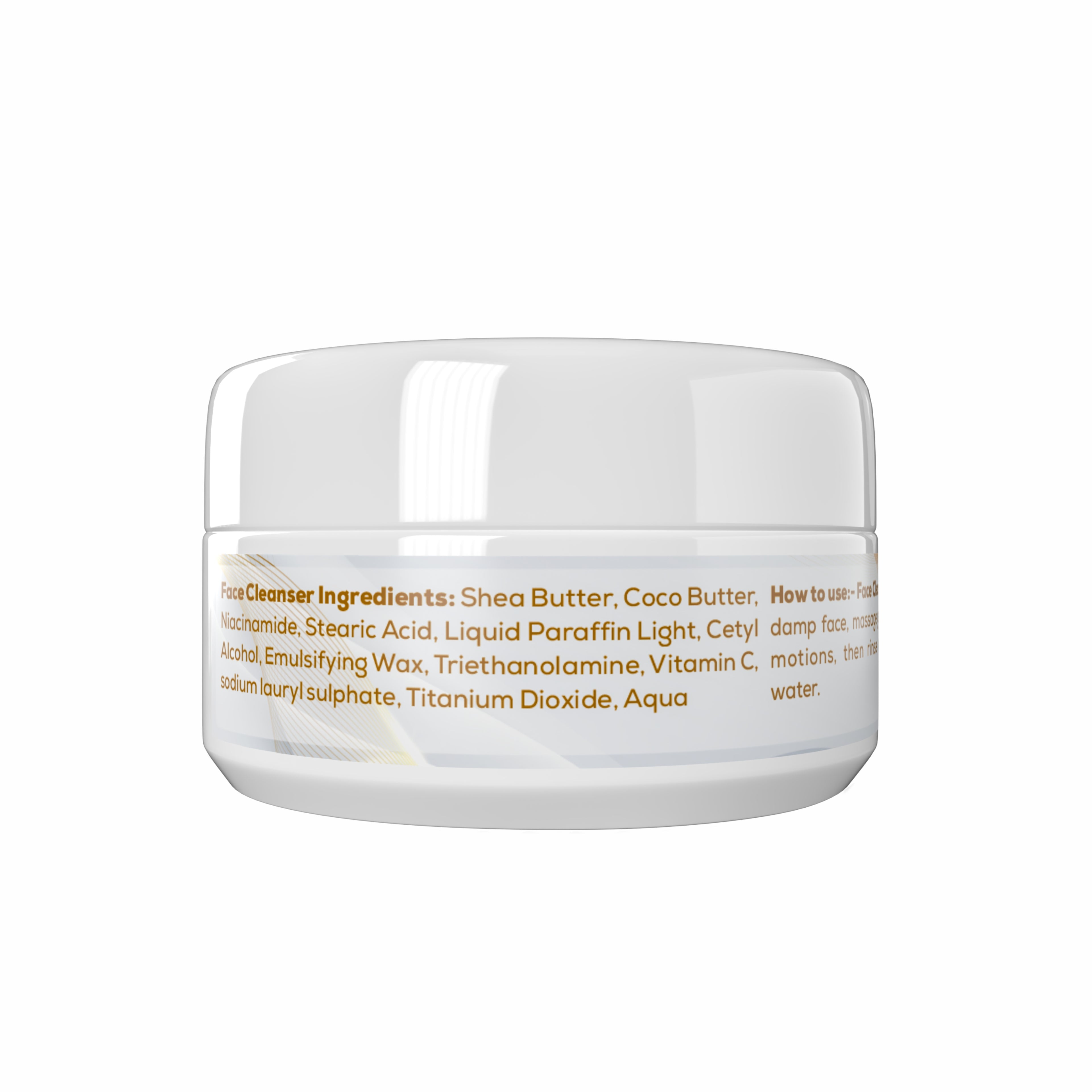 OLAMOR Éclat Face Cleanser | Shea Butter & Cocoa Butter | 50g