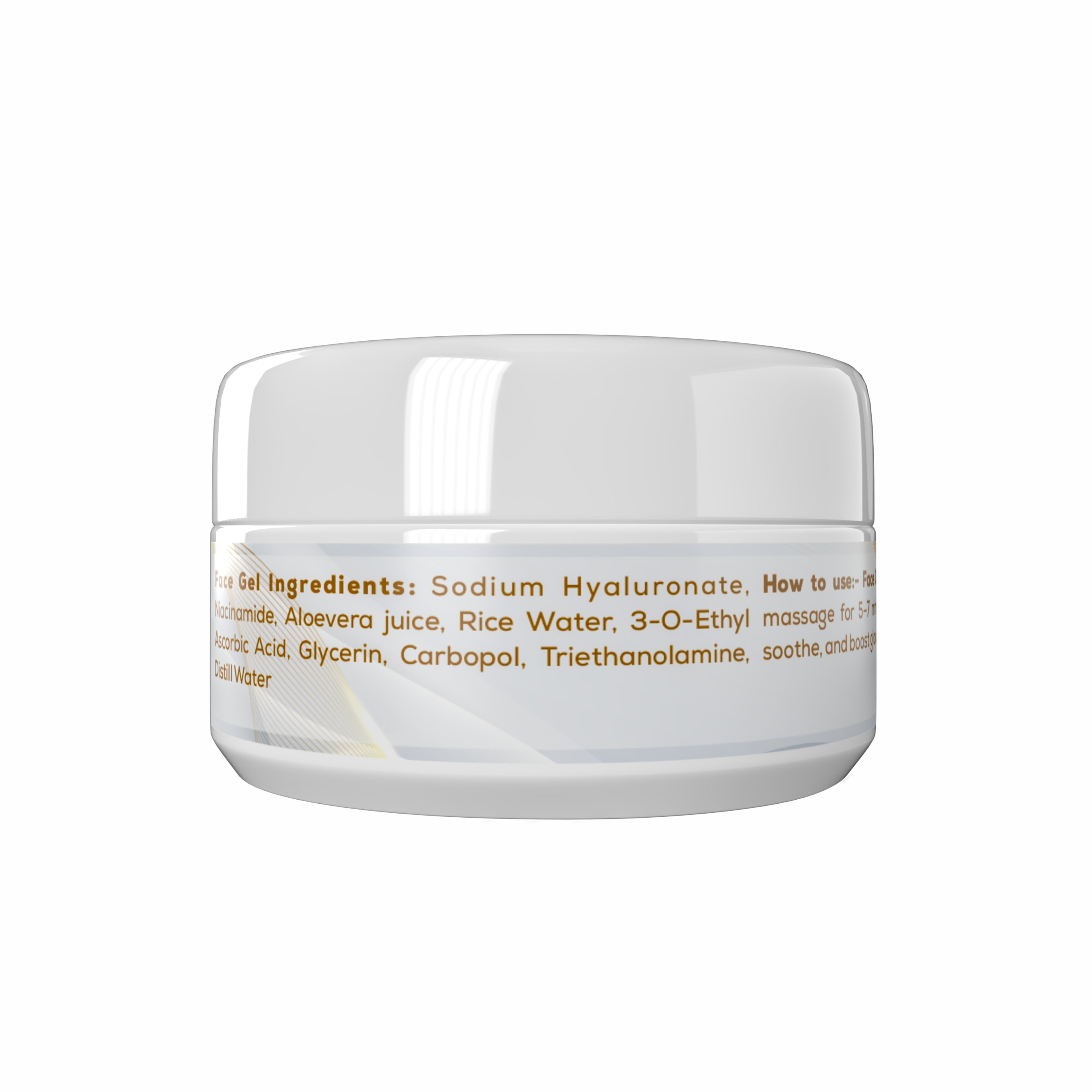 OLAMOR Éclat Refreshing Face Gel | Lightweight Daily Face Care pack of 2 per 100g