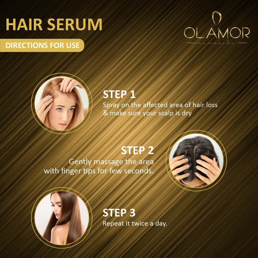 anti hair fall serum - olamor cosmetic