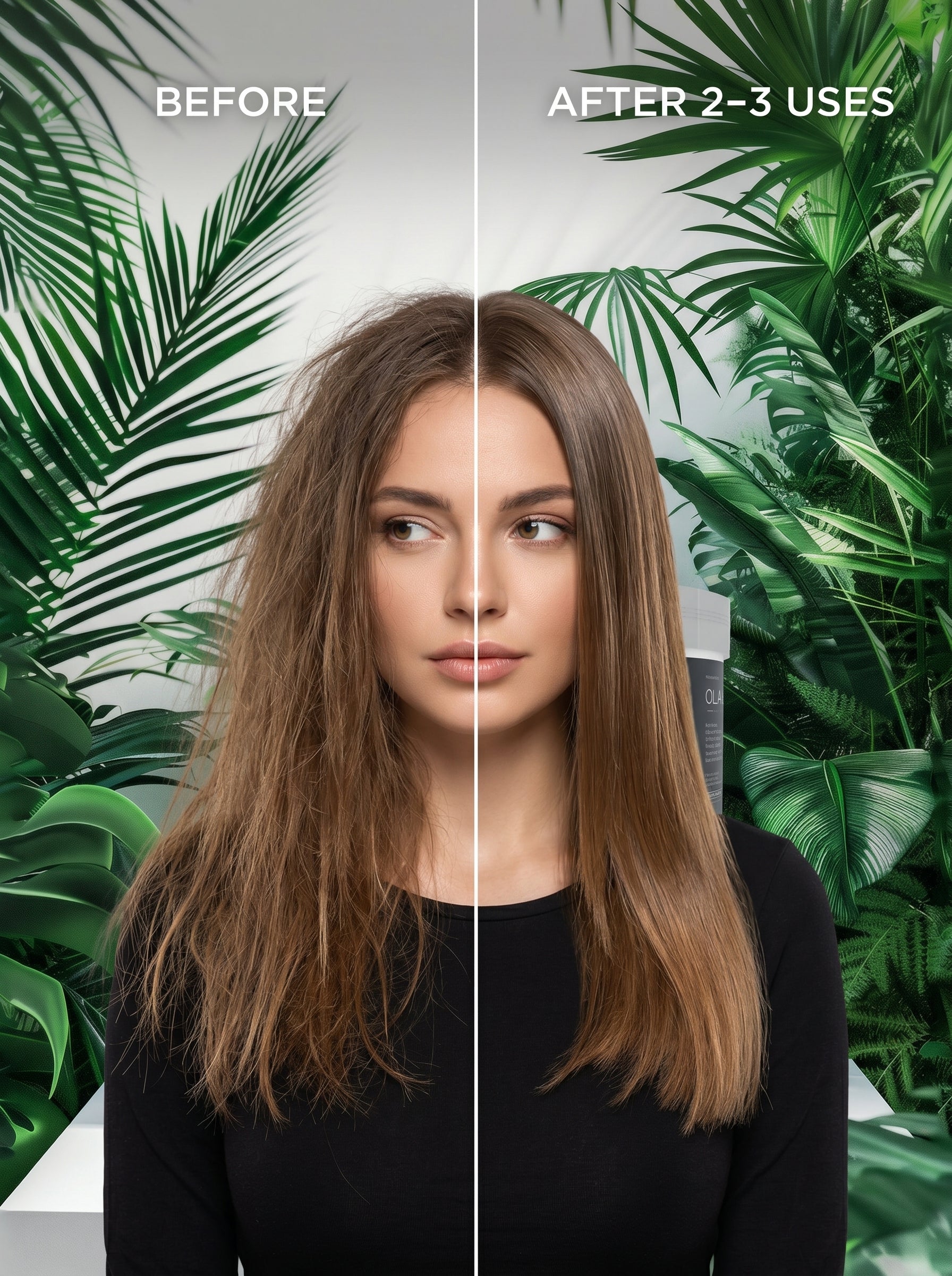 OLAMOR Keratin Hair Treatment – Intense Repair for Dry, Damaged & Chemically Treated Hair 500gm