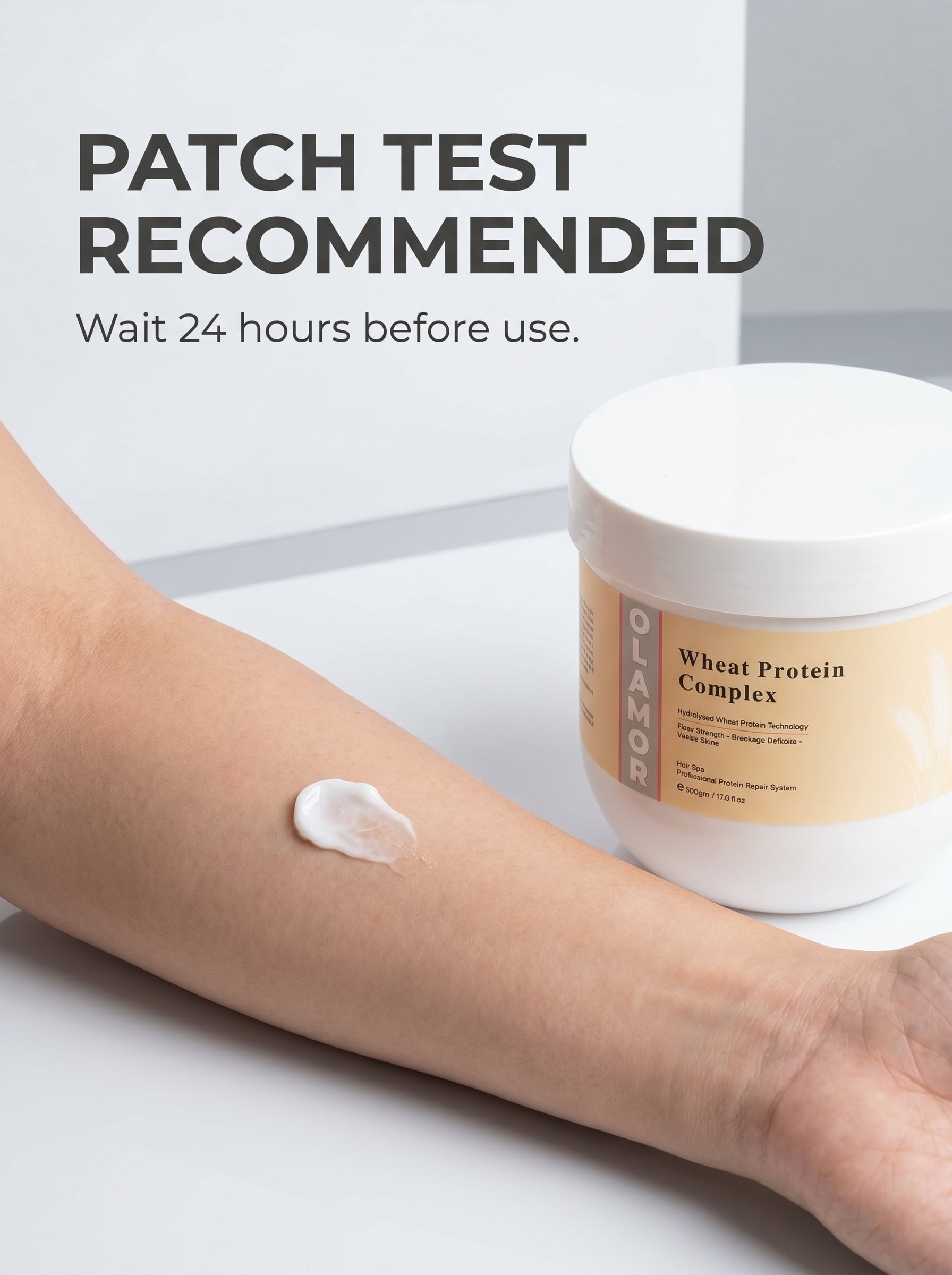 OLAMOR Wheat Protein Complex Hair Spa Professional Protein Repair System 500GM