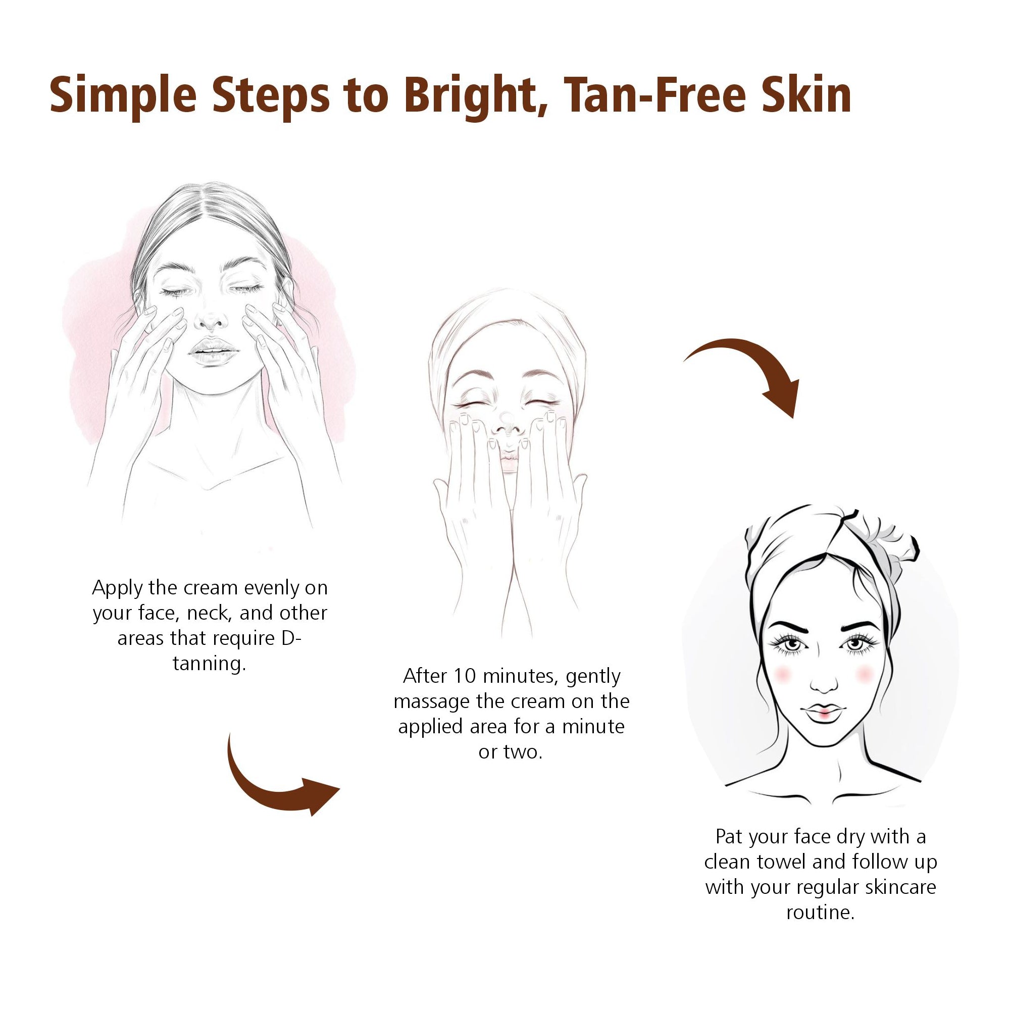 OLAMOR D-Tan Instant Brightening Treatment Cream | Removes Tan, Evens Skin Tone & Restores Natural Glow | Salon Professional 500g