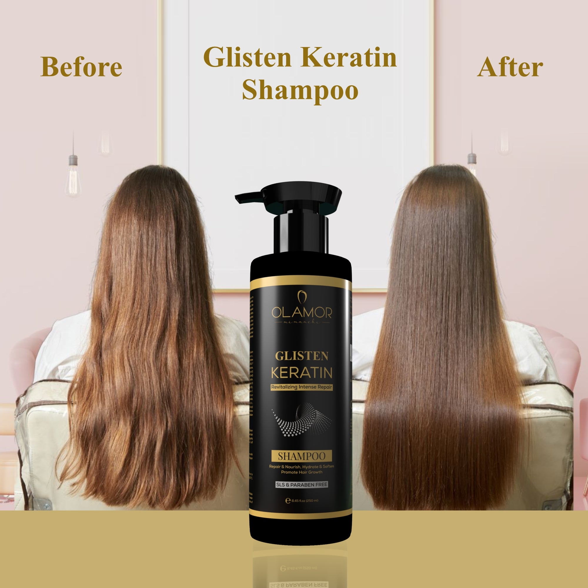 Glisten Keratin Hair Shampoo - 250ML
