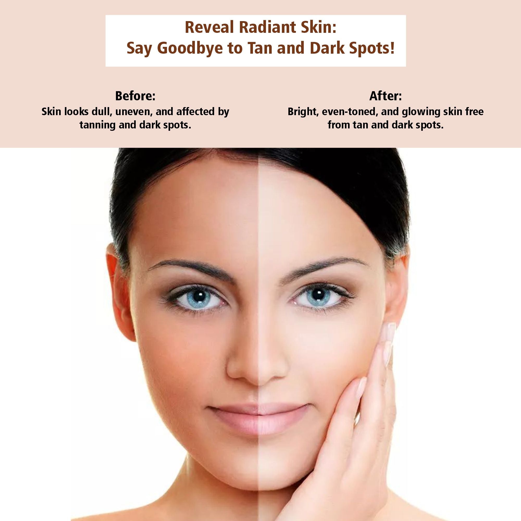 D- Tan Instant Whitening Treatment Cream 500GM