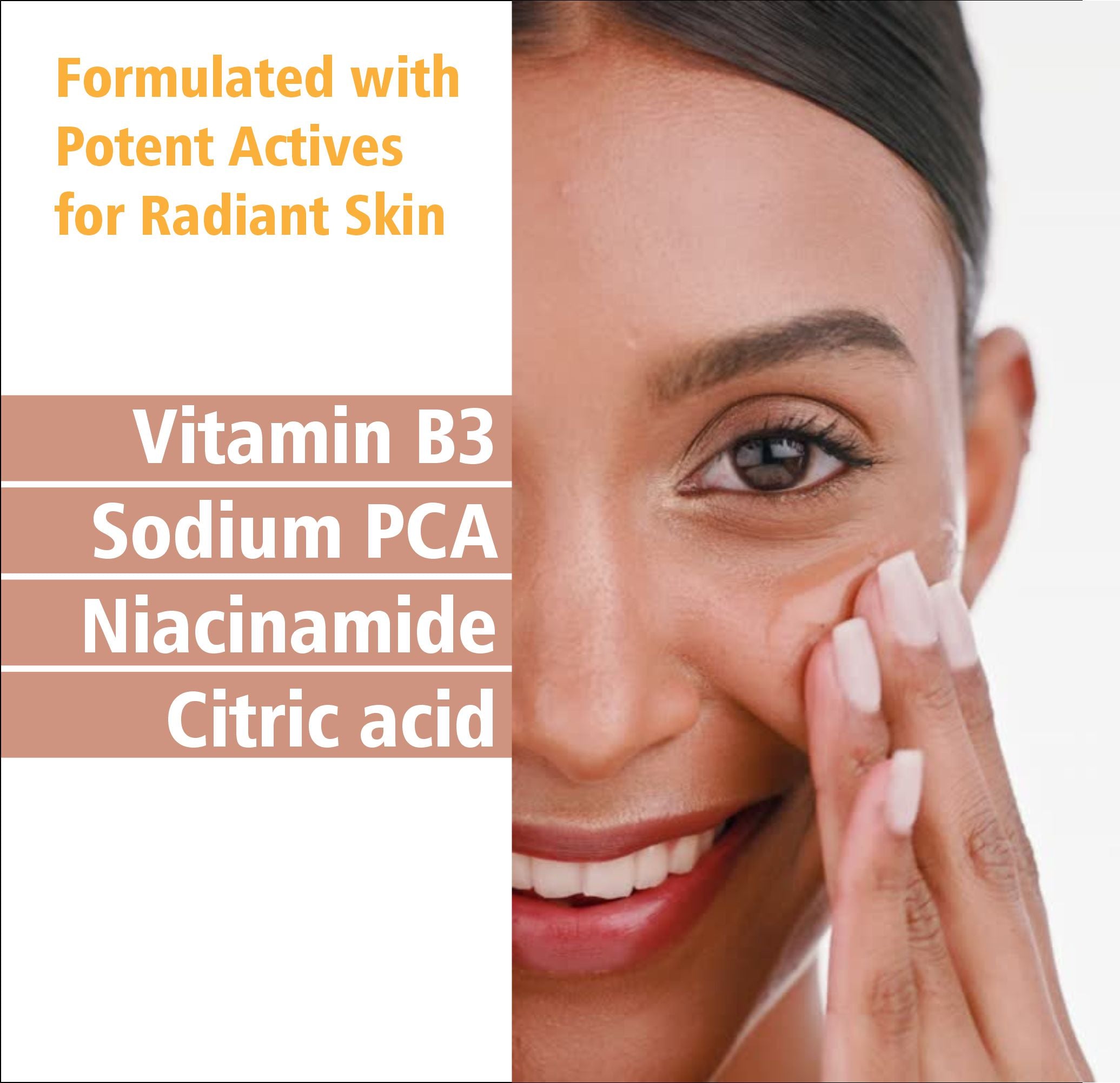 Vitamin C Face Serum - Improves Skin Whitening Tone - 30ml