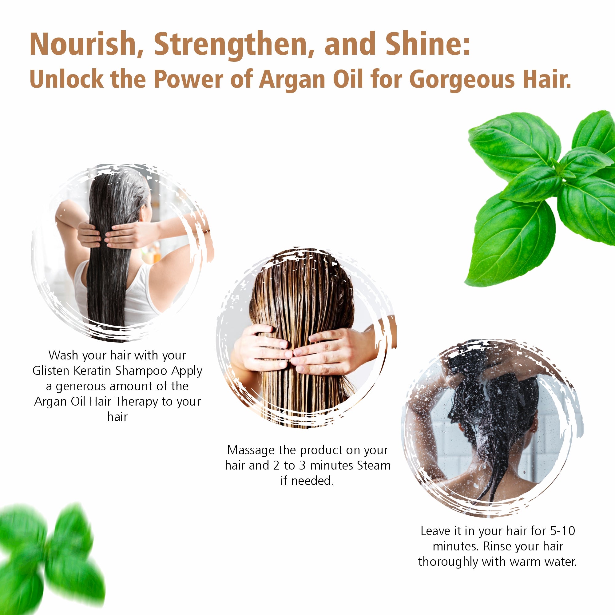 OLAMOR Keratin Revitalizing Shampoo 250ml & Argan Oil Hair Therapy 500gm Combo | Damage Repair, Frizz Control & Hair Strengthening Care