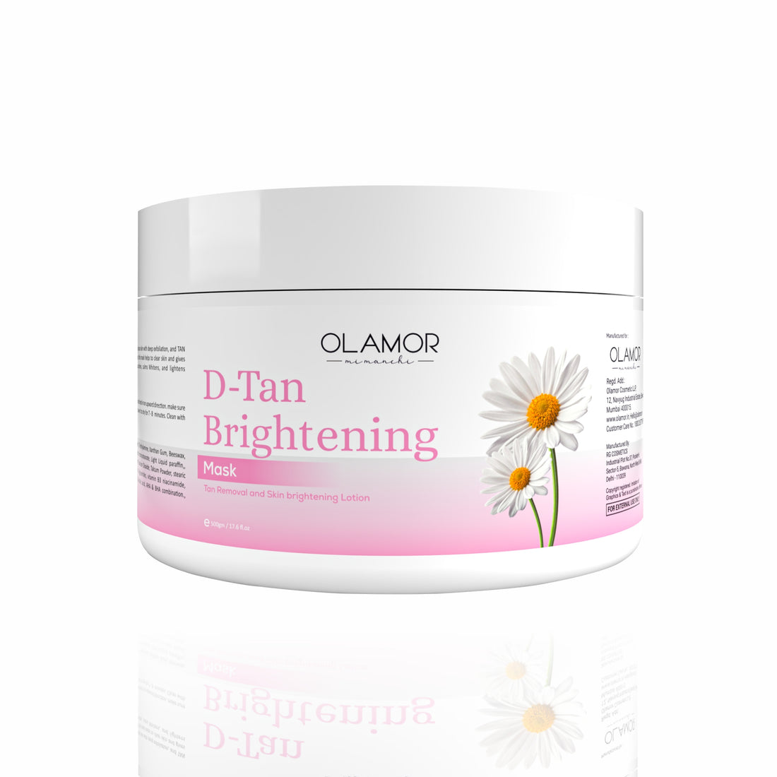 D-Tan Brightening Face Mask - 500gm