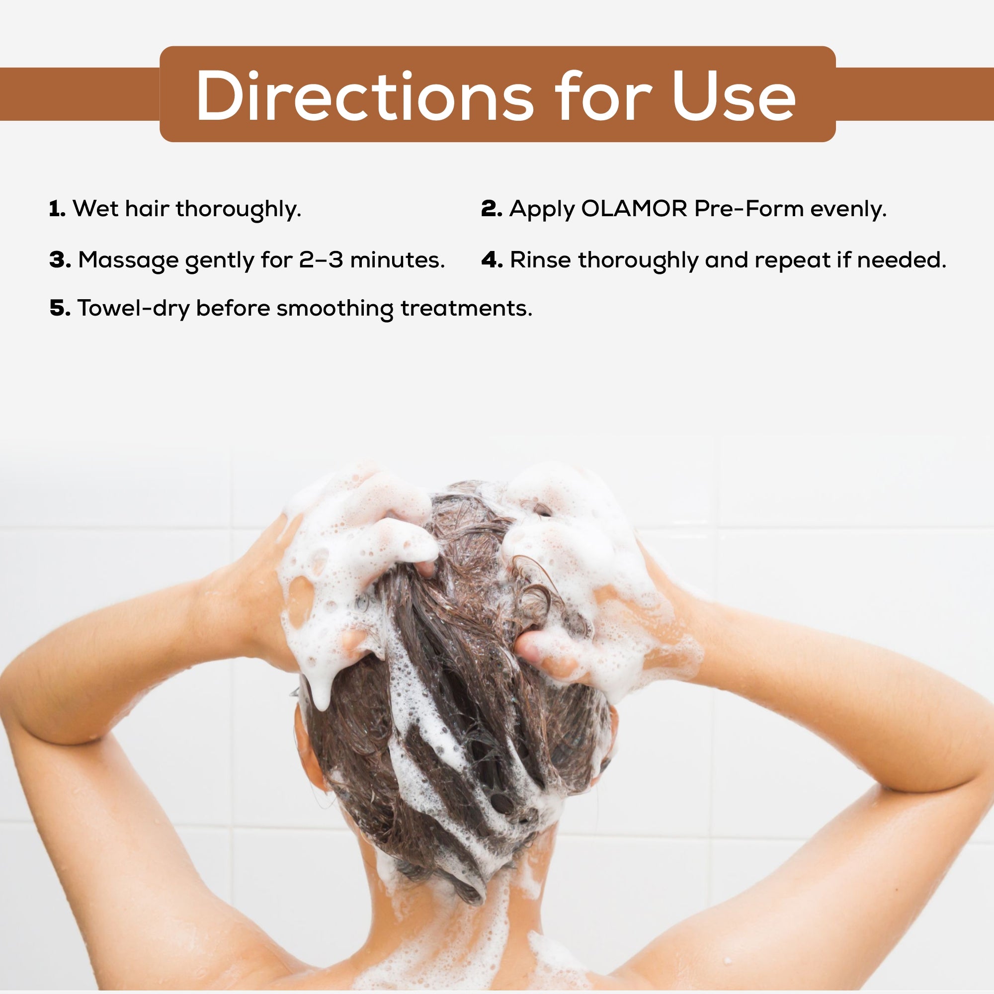 OLAMOR Pre-Form Clarifying Shampoo – Prep Hair for Keratin & Nanoplastia Instant Brightenings - 300ml