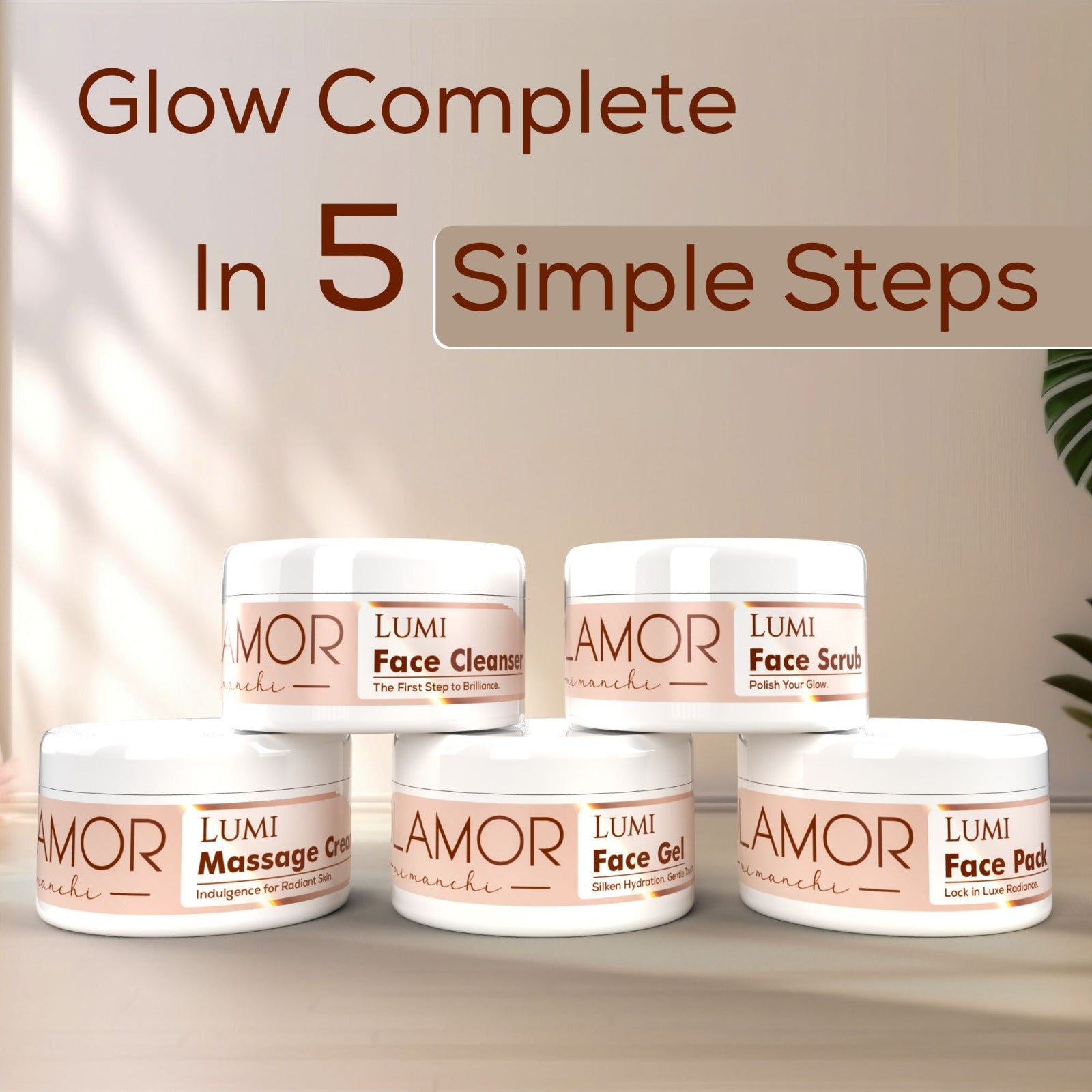 OLAMOR Lumi Facial Kit – Advanced Brightening & Hydrating Facial for Radiant Skin