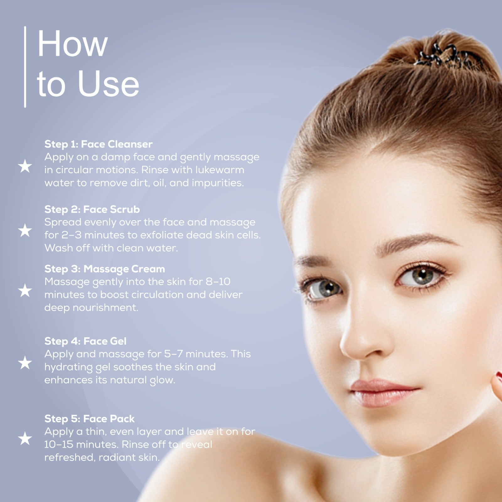 OLAMOR Éclat Facial Kit – Brighten, Nourish & Restore Natural Glow