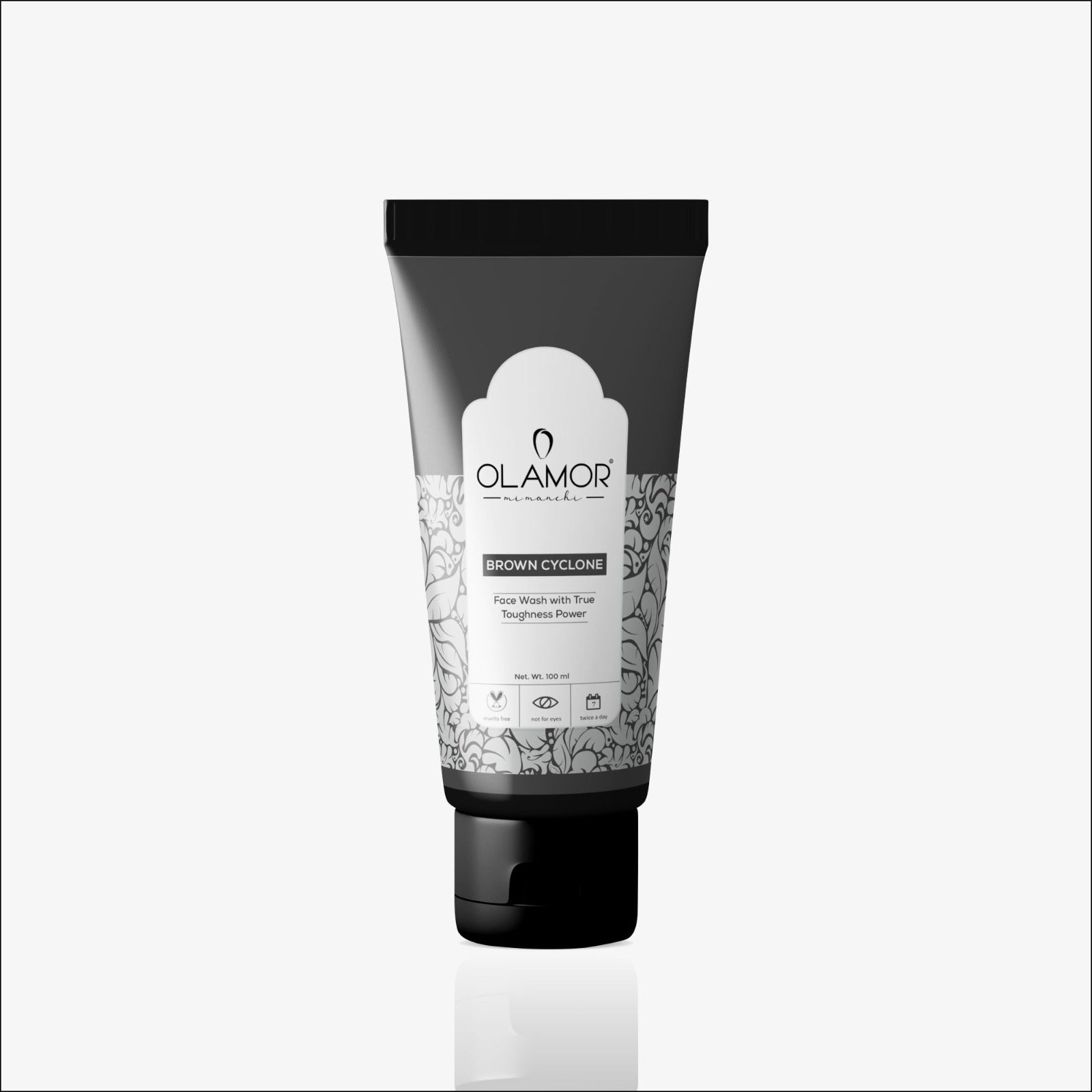 Brown Cyclone Coffee Face Wash