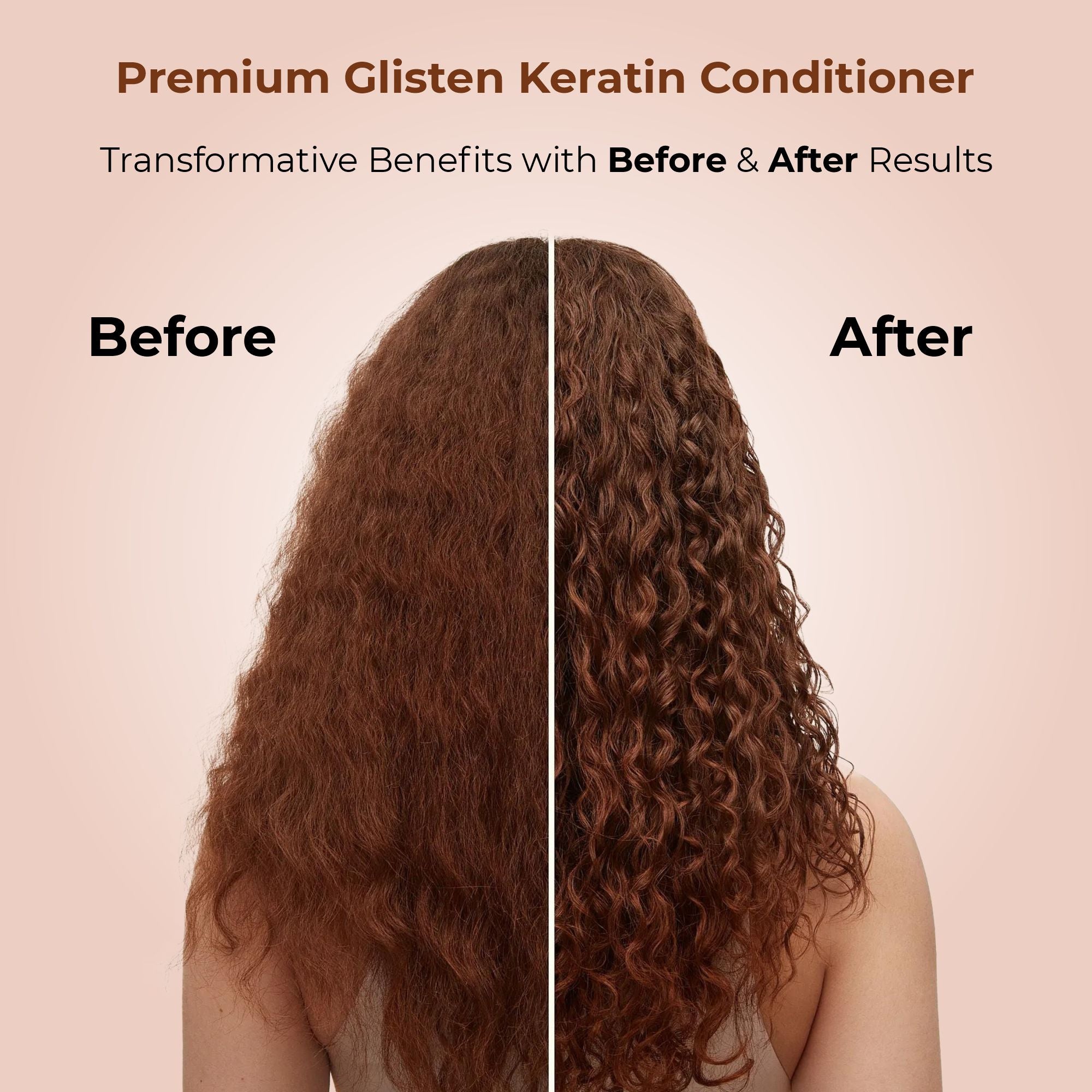 Premium Glisten Revitalizing Intense Hair Damage Repair Keratin Conditioner