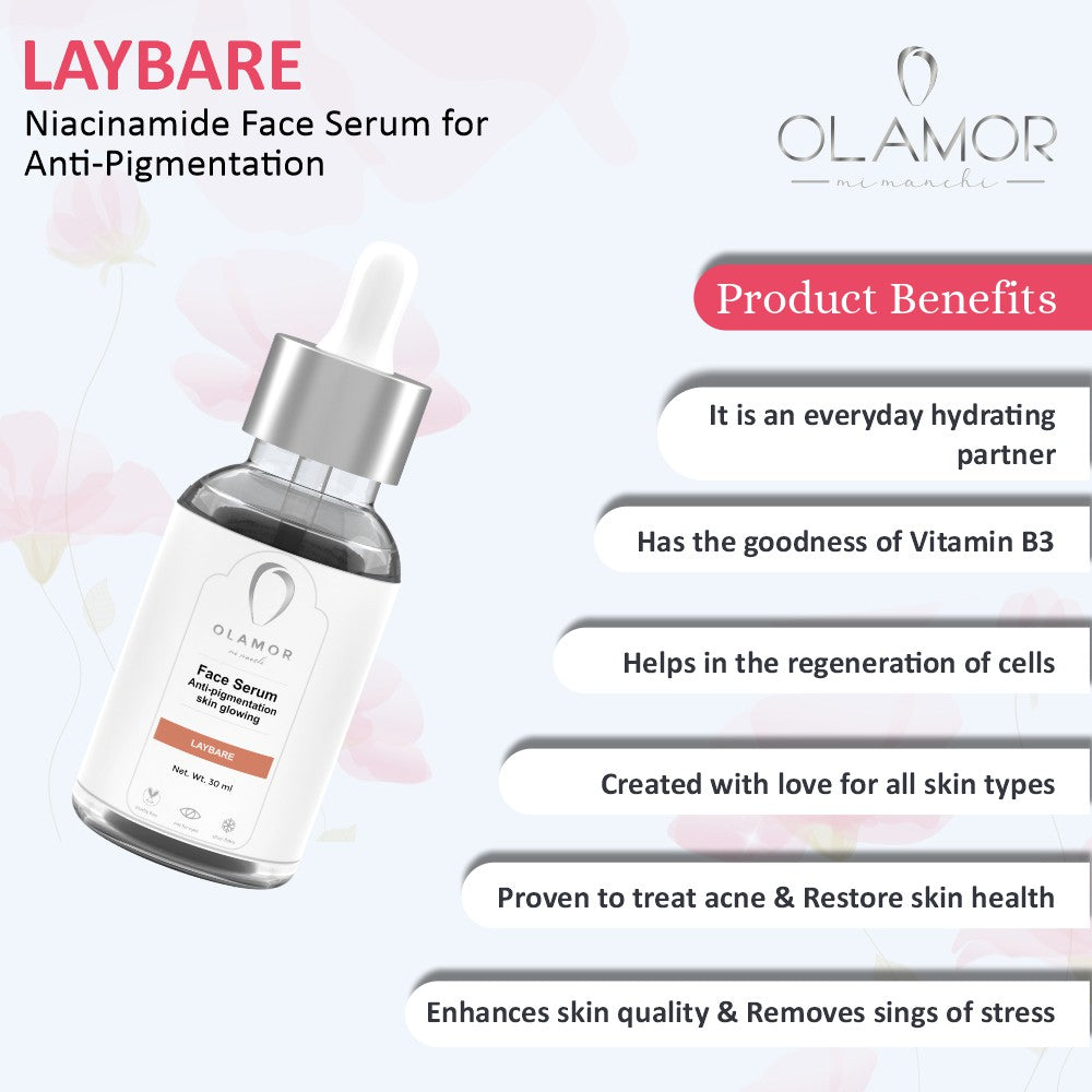 Laybare Niacinamide Face Serum Benefits