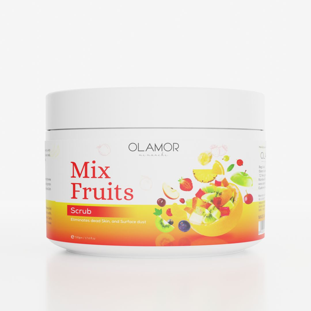 OLAMOR Mix-Fruits Face Massage Scrub