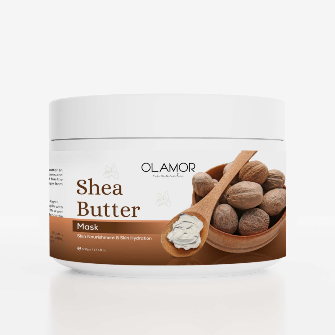 shea butter face mask - olamor cosmetic