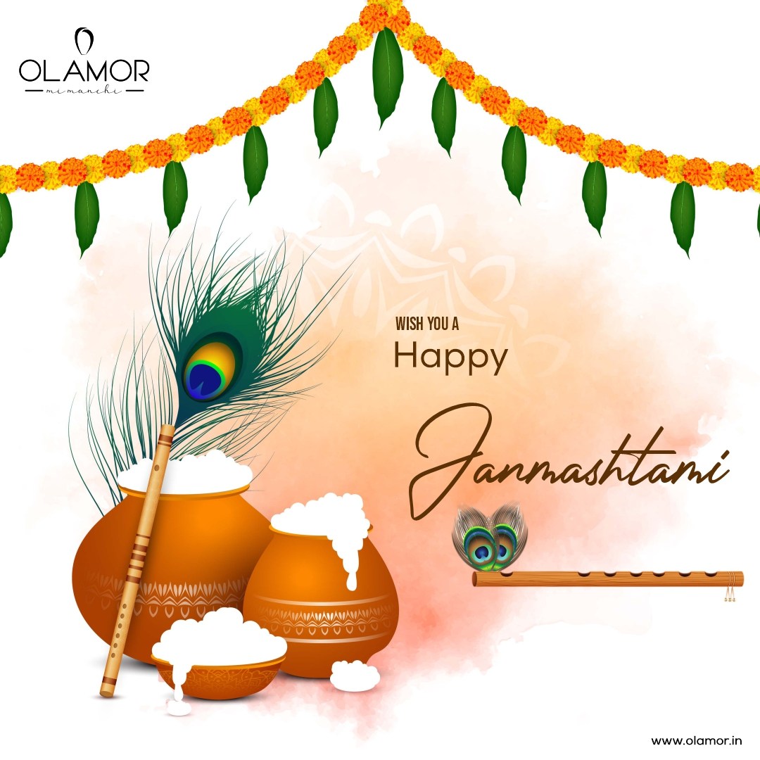 Celebrate the allure of Janmashtami with OLAMOR