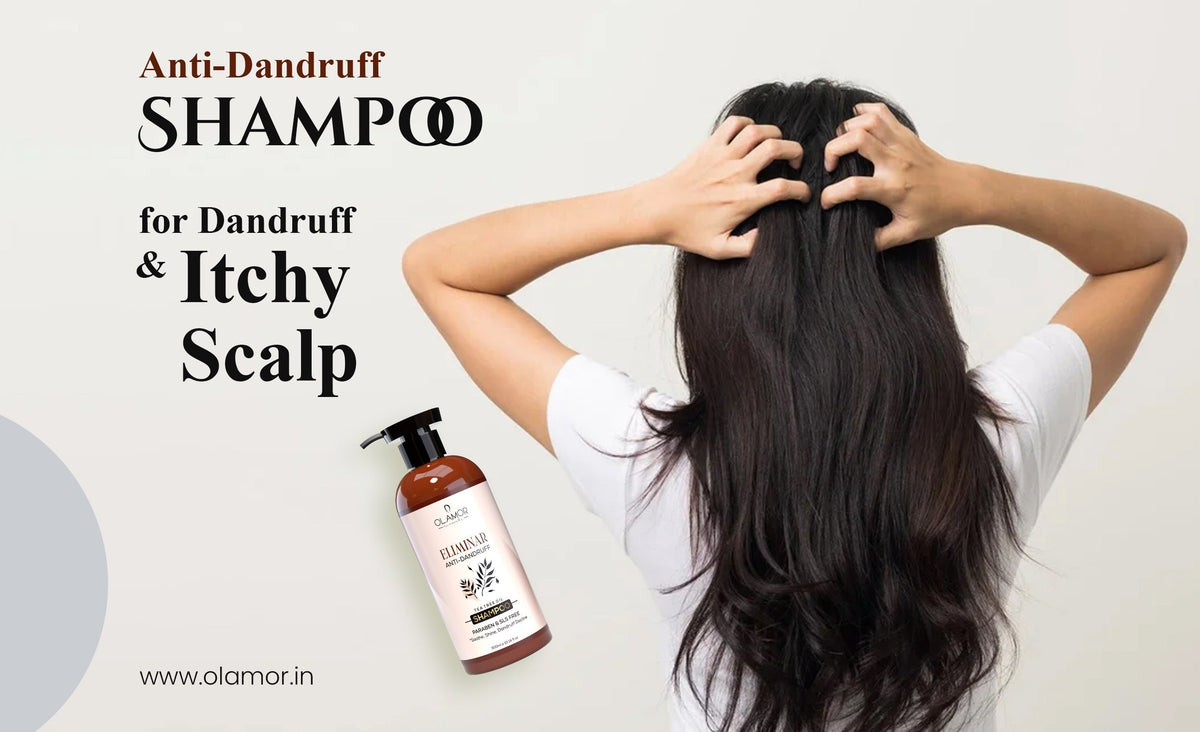 Anti-Dandruff Shampoo for Dandruff and Itchy Scalp