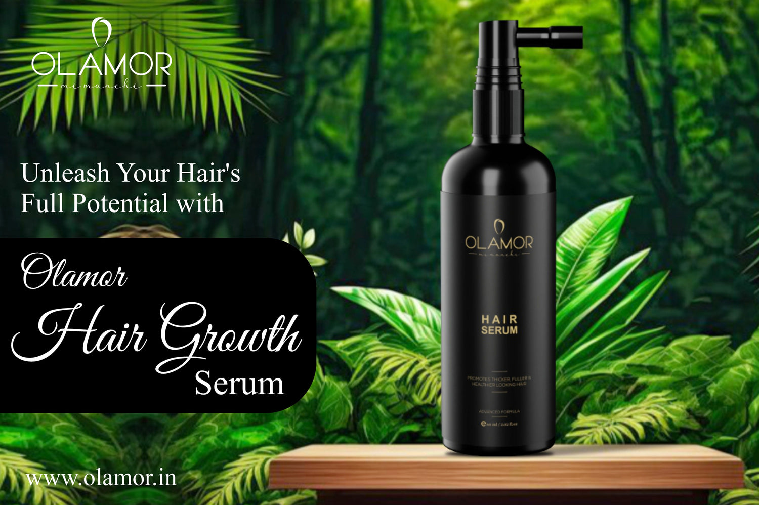 Unleash Your Hair's Full Potential with Olamor Hair Growth Serum: Benefits and More
