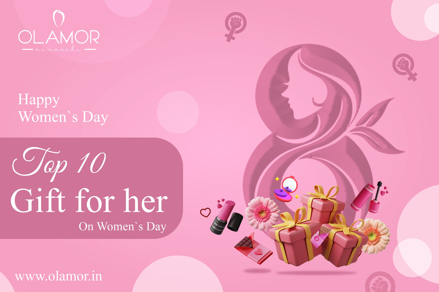 Top 10 Gifts for her on women's day  ?