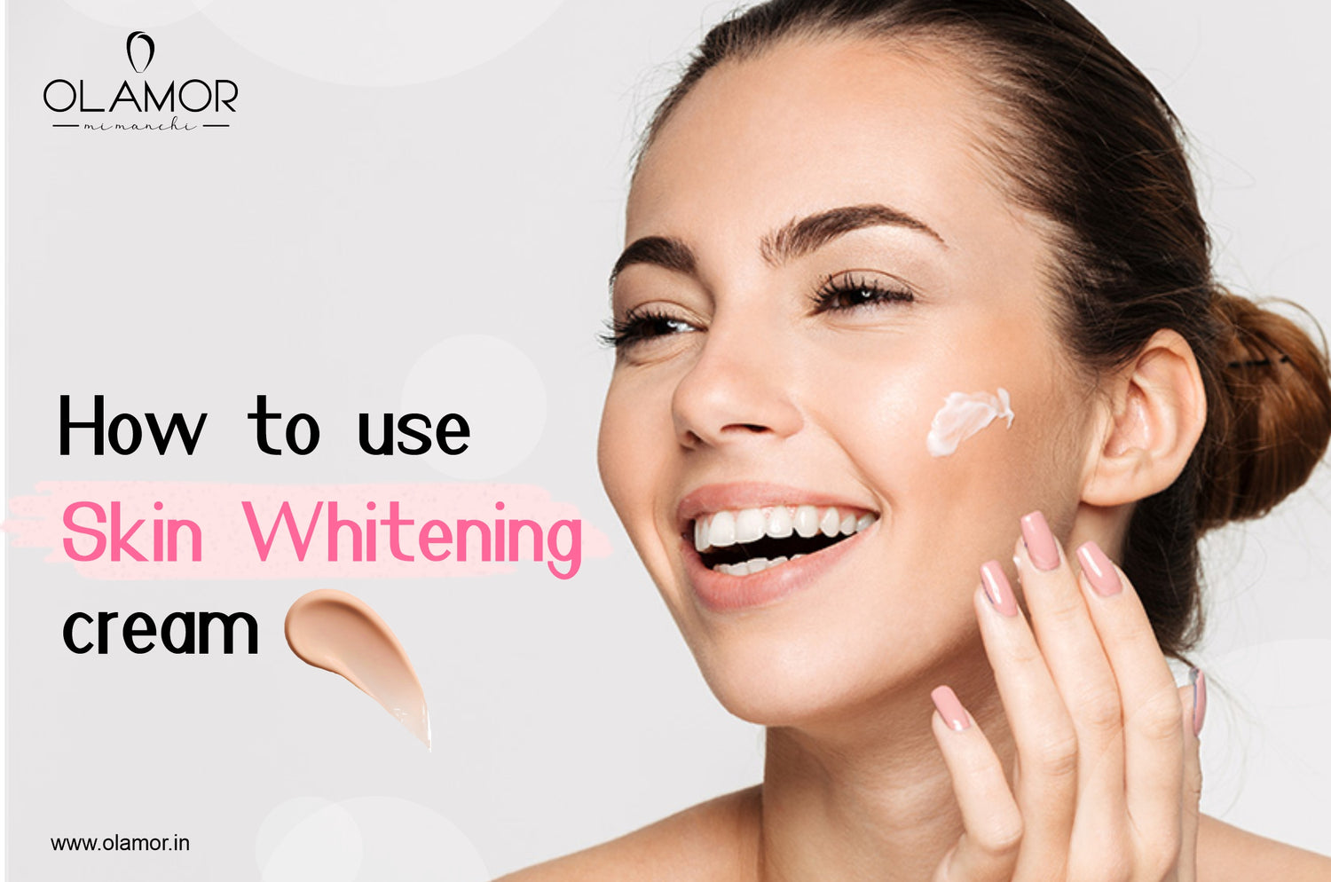 How to use Skin whitening cream