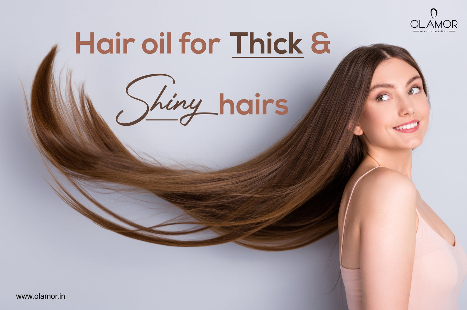 Hair oil for thick & shiny hairs