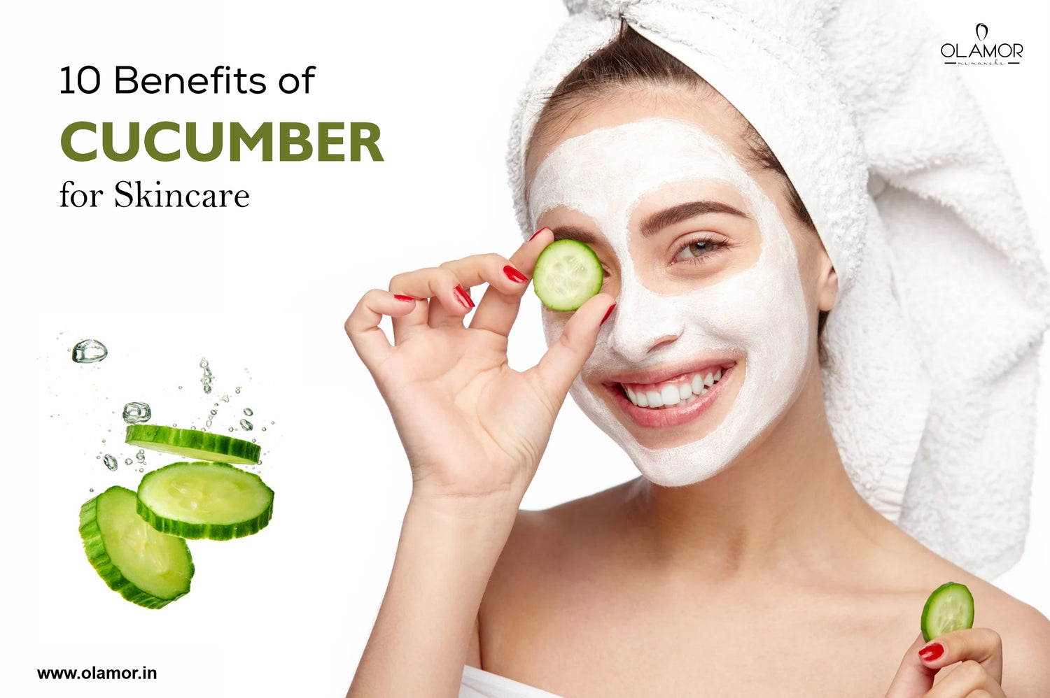 10 Benefits of Cucumber for skincare