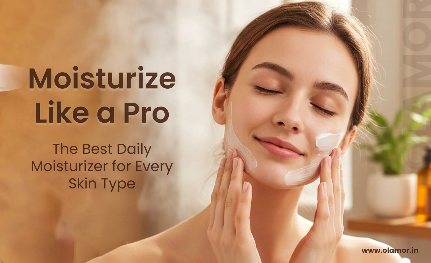 daily moisturizer with spf - olamor cosmetic