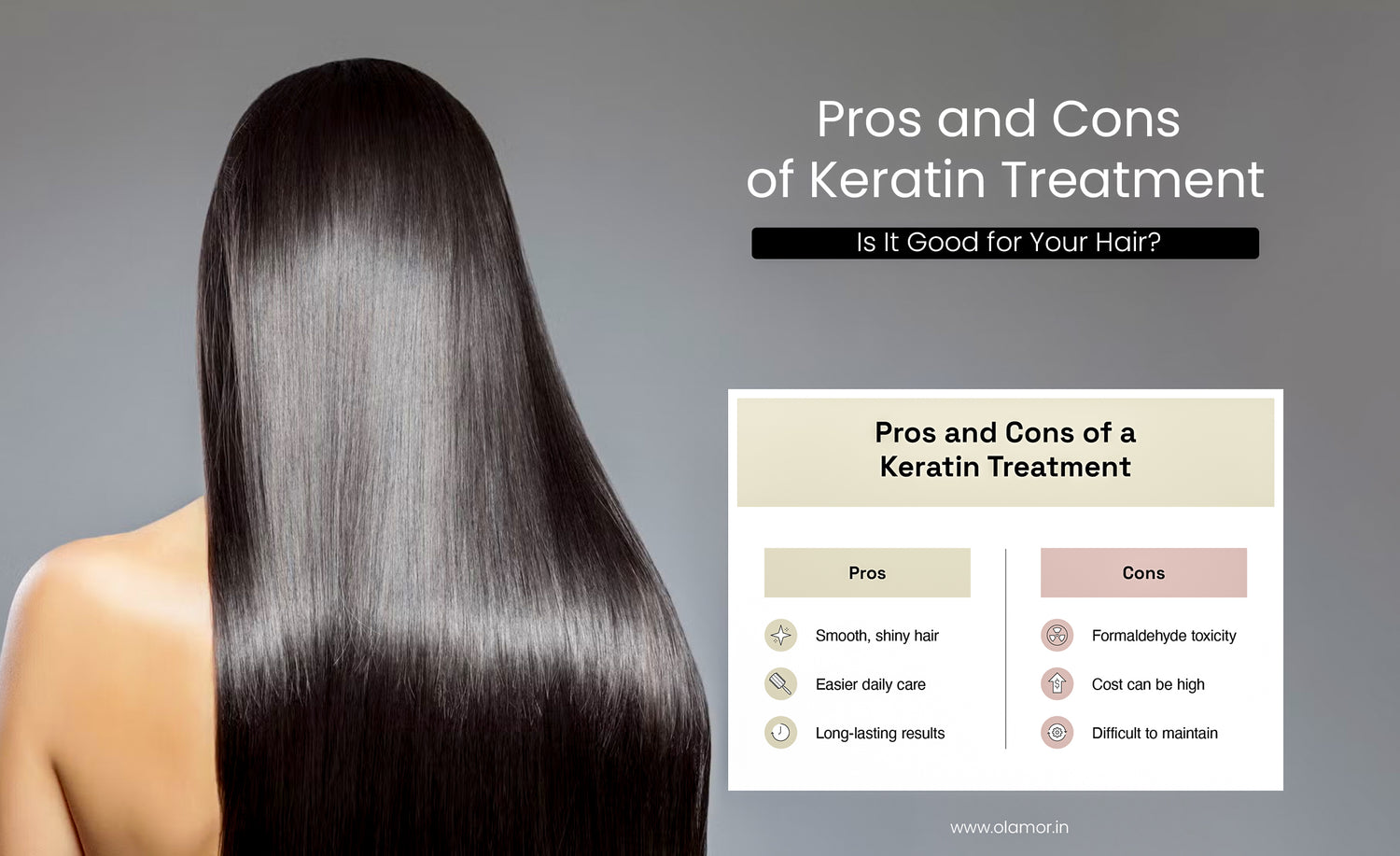 keratin hair treatment - Olamor Cosmetic
