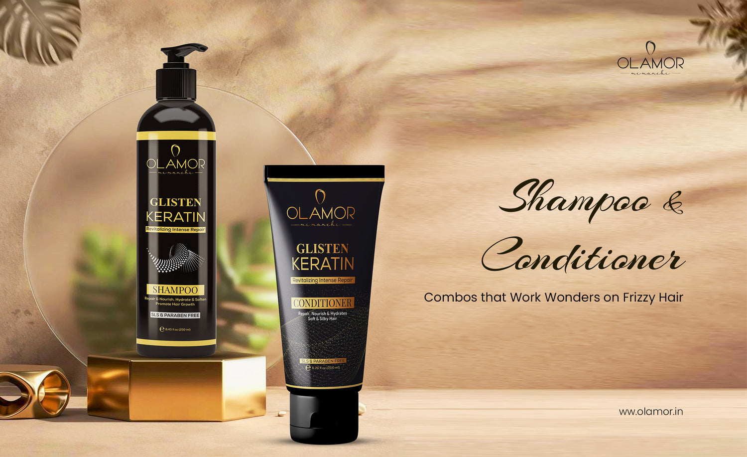 shampoo and conditioner combo - Olamor Cosmetic