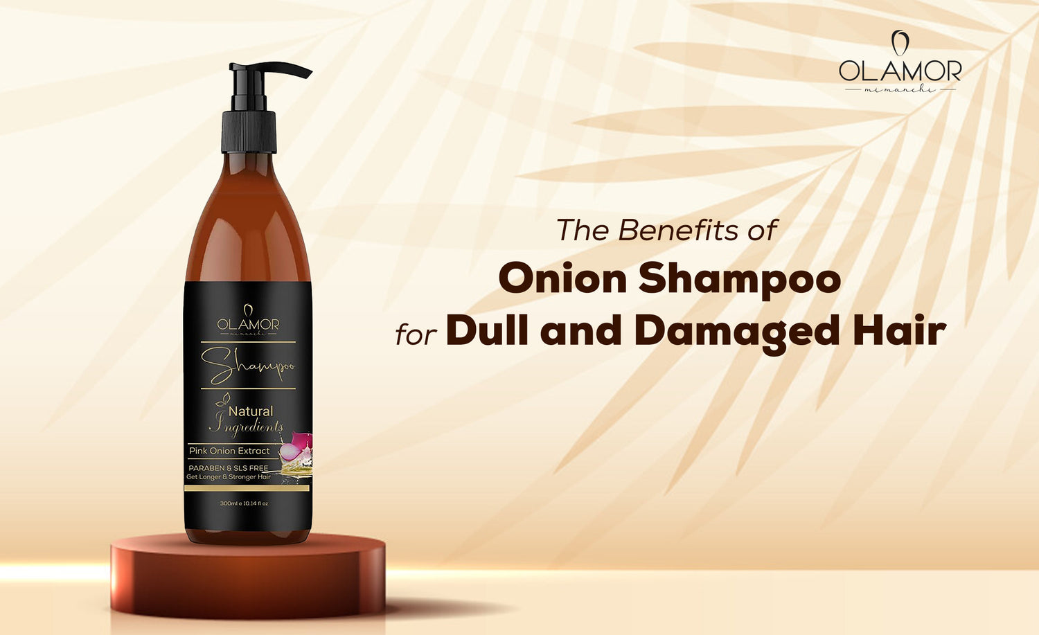 onion shampoo for hair growth - olamor cosmetic