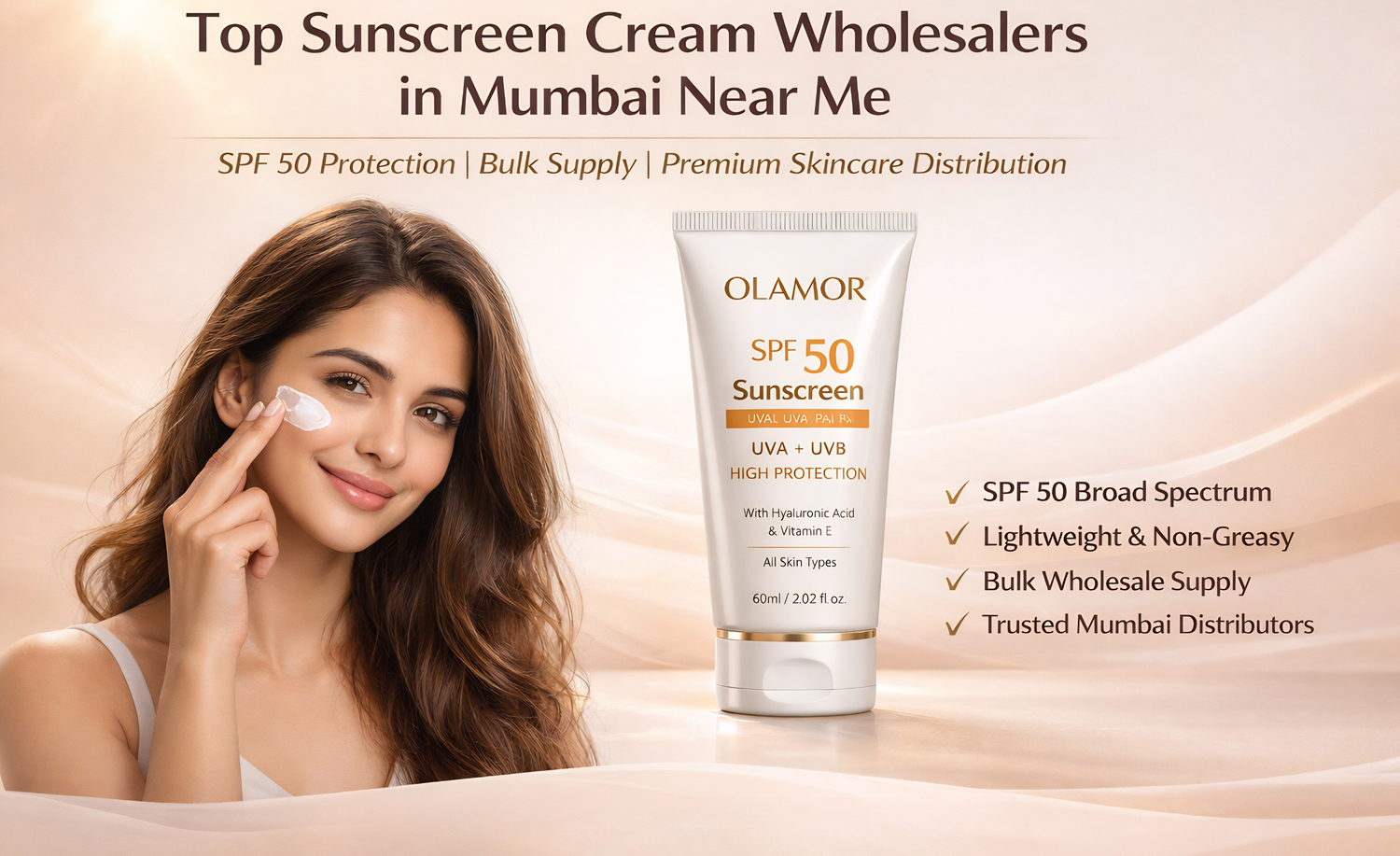 Top Sunscreen Cream Wholesalers in Mumbai Near Me
