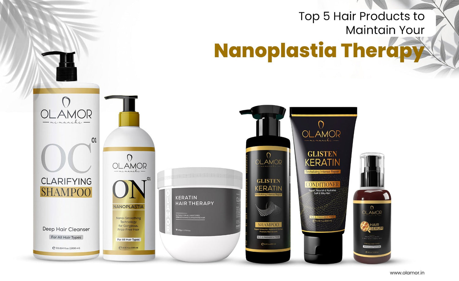 Top 5 Hair Products to Maintain Your Nanoplastia hair therapy