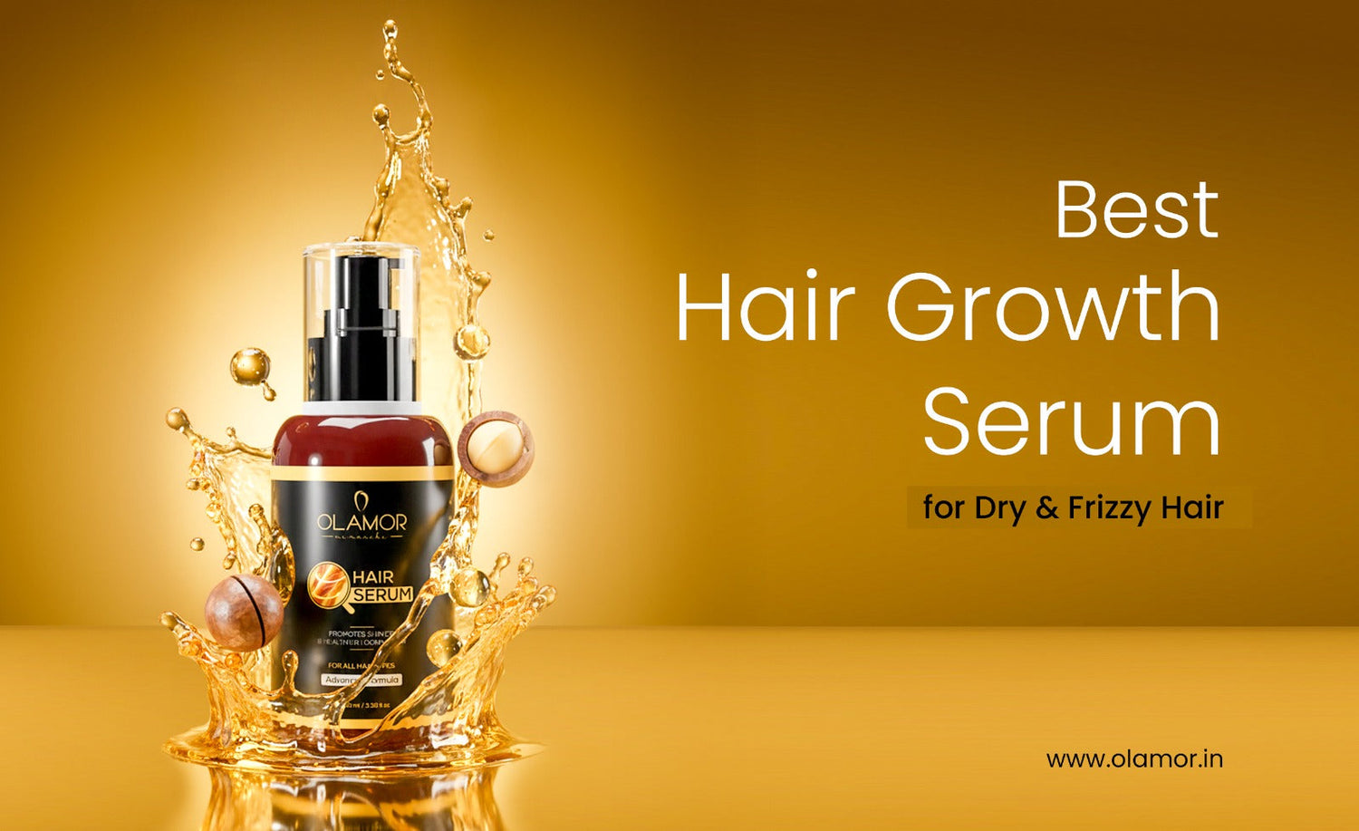 Best Hair Growth Serum for Dry & Frizzy Hair