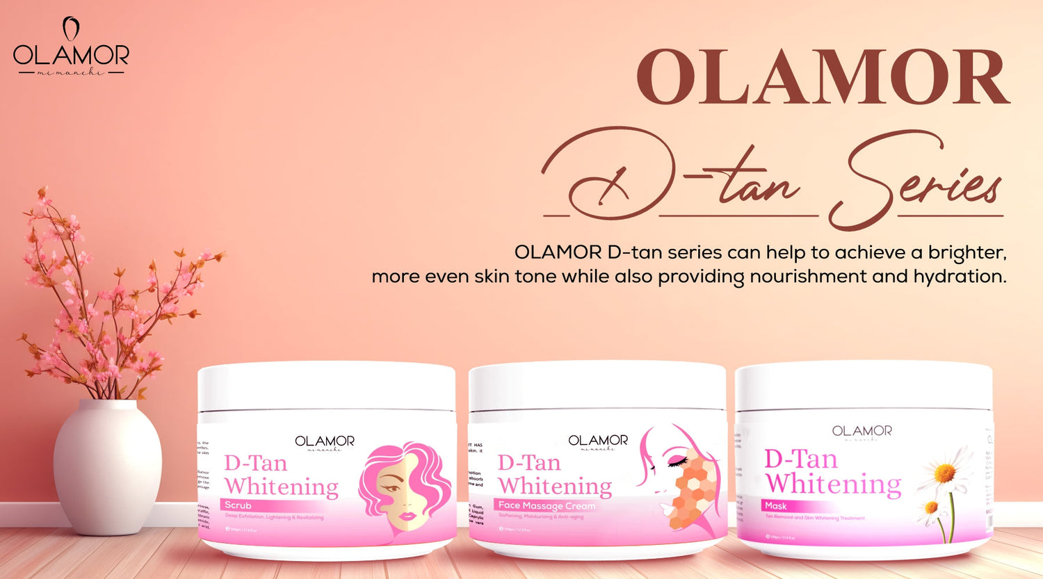 d tan face pack - olamor cosmetic