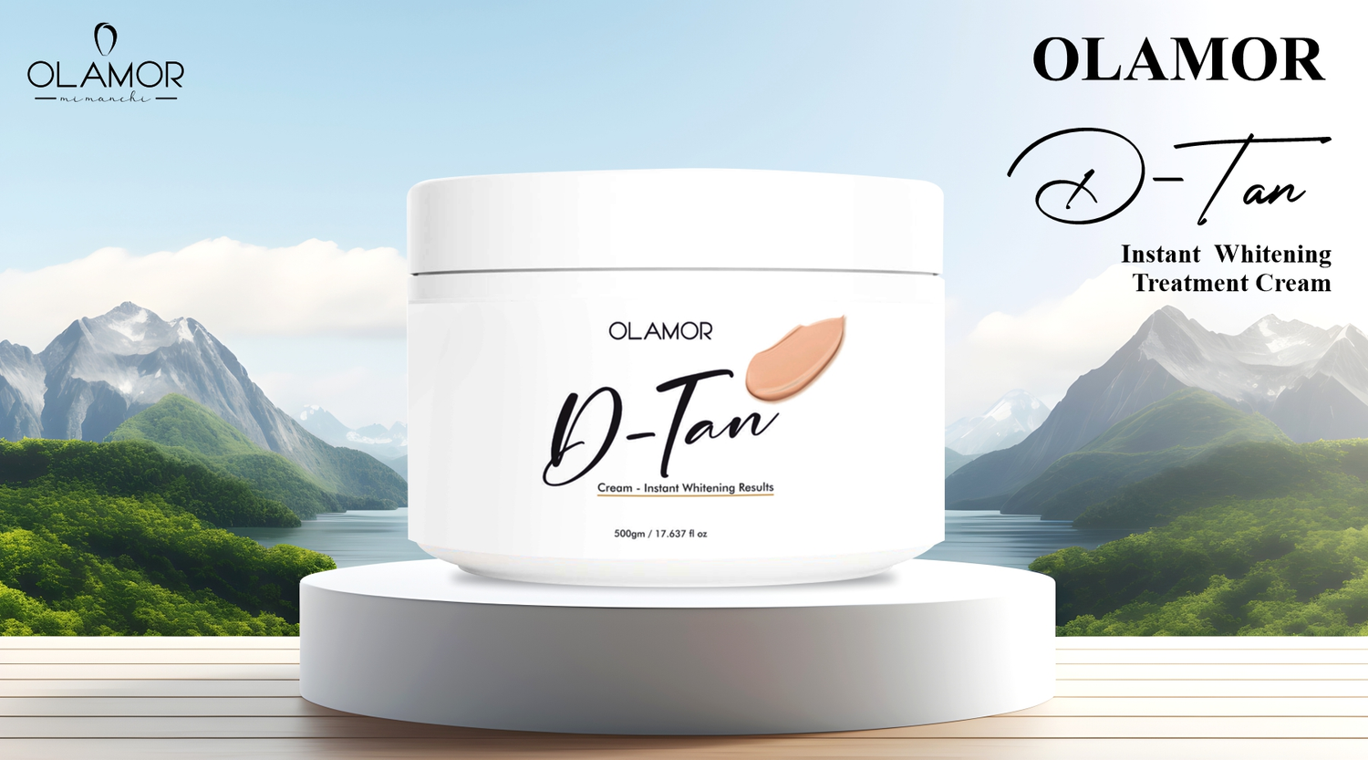 Olamor Dtan Instant Whitening Cream