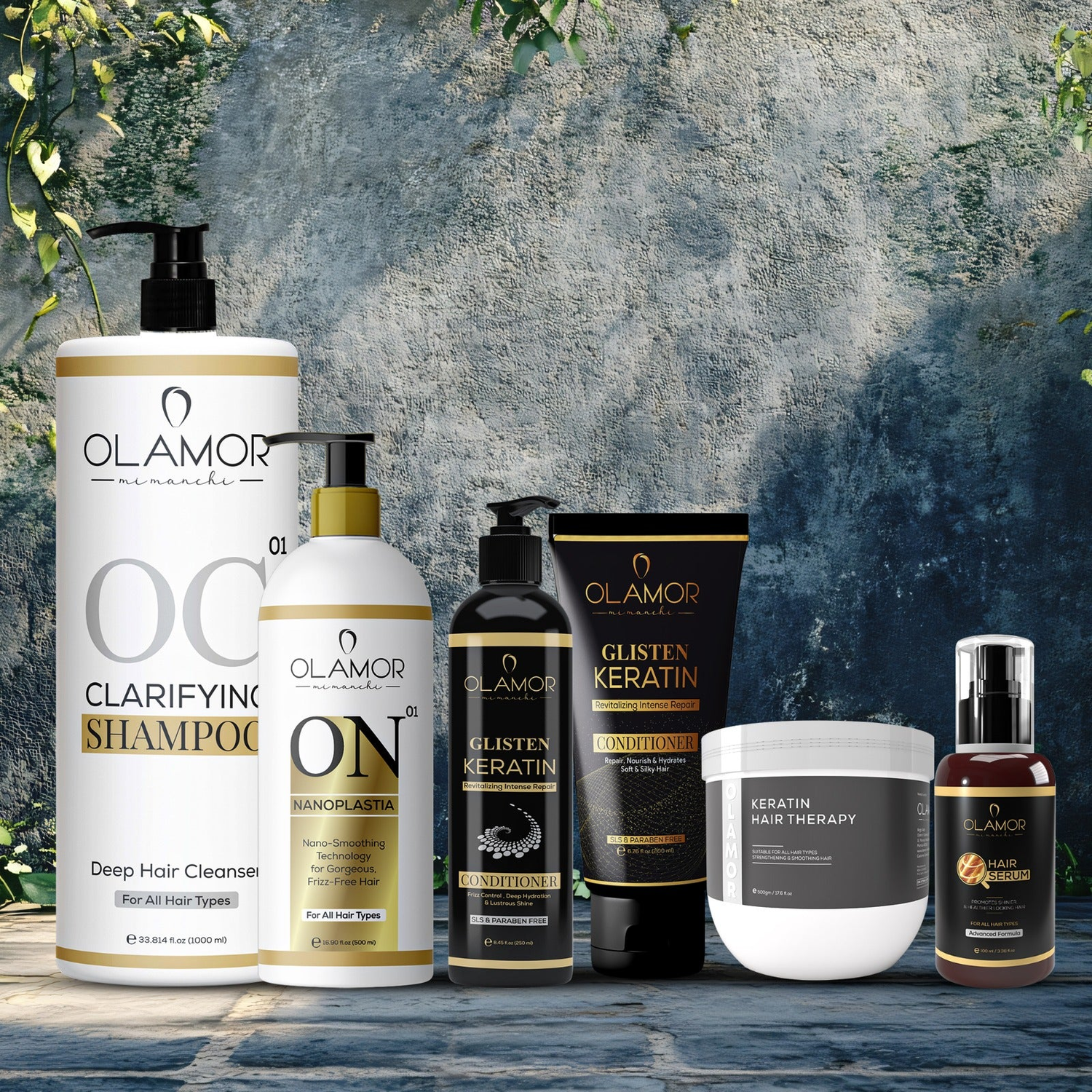 keratin hair treatment - olamor cosmetics