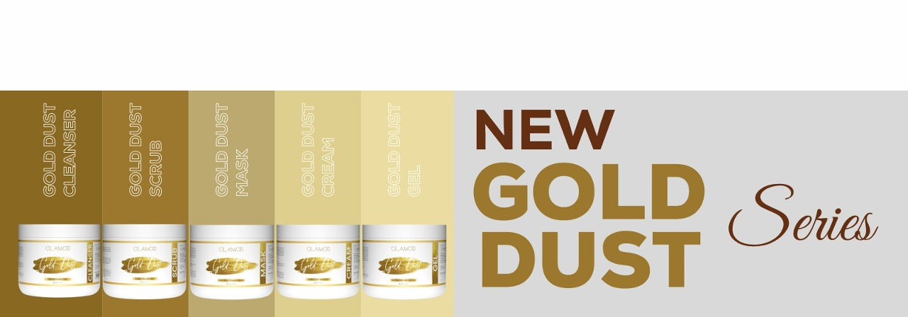 olamor gold dust series - skin care products for oily skin - Olamor Cosmetic