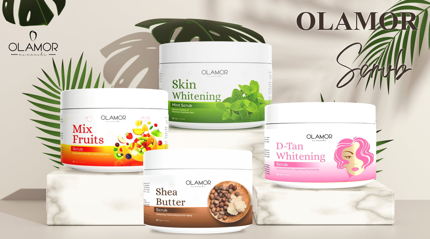 best exfoliating face scrub - olamor cosmetic
