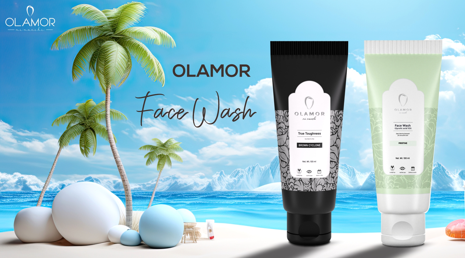 Face wash for oily skin - Olamor Cosmetic