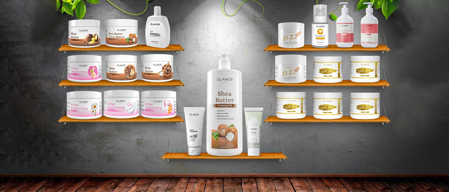 natural skin care products - olamor cosmetic