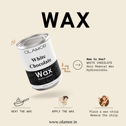 White Chocolate Hair Removal Wax - 800gm