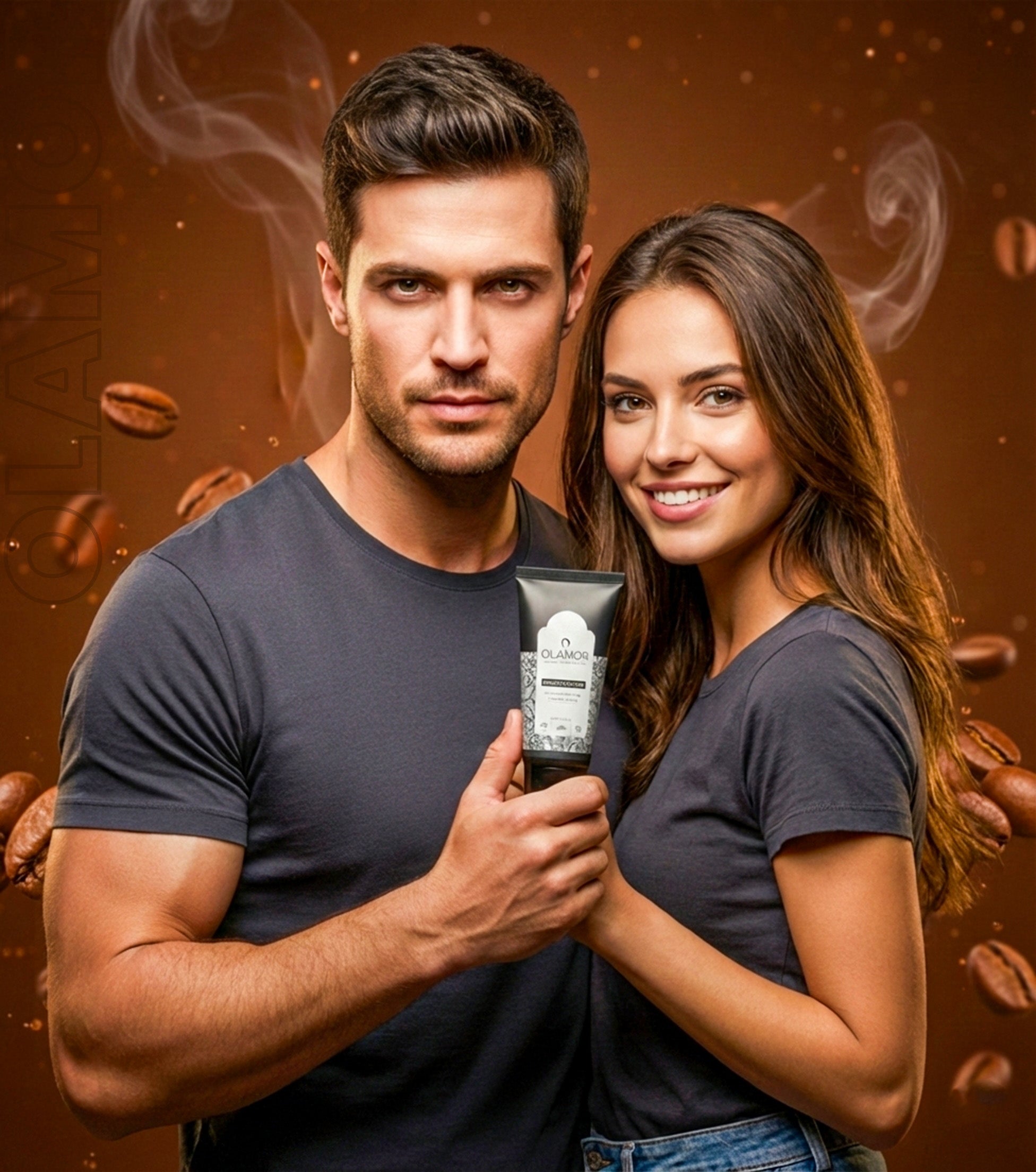 OLAMOR Brown Cyclone Face Wash 100ml | Deep Cleansing &amp; Oil Control Face Cleanser | Removes Dirt, Pollution &amp; Excess Oil | Bright &amp; Fresh Skin for Men &amp; Women