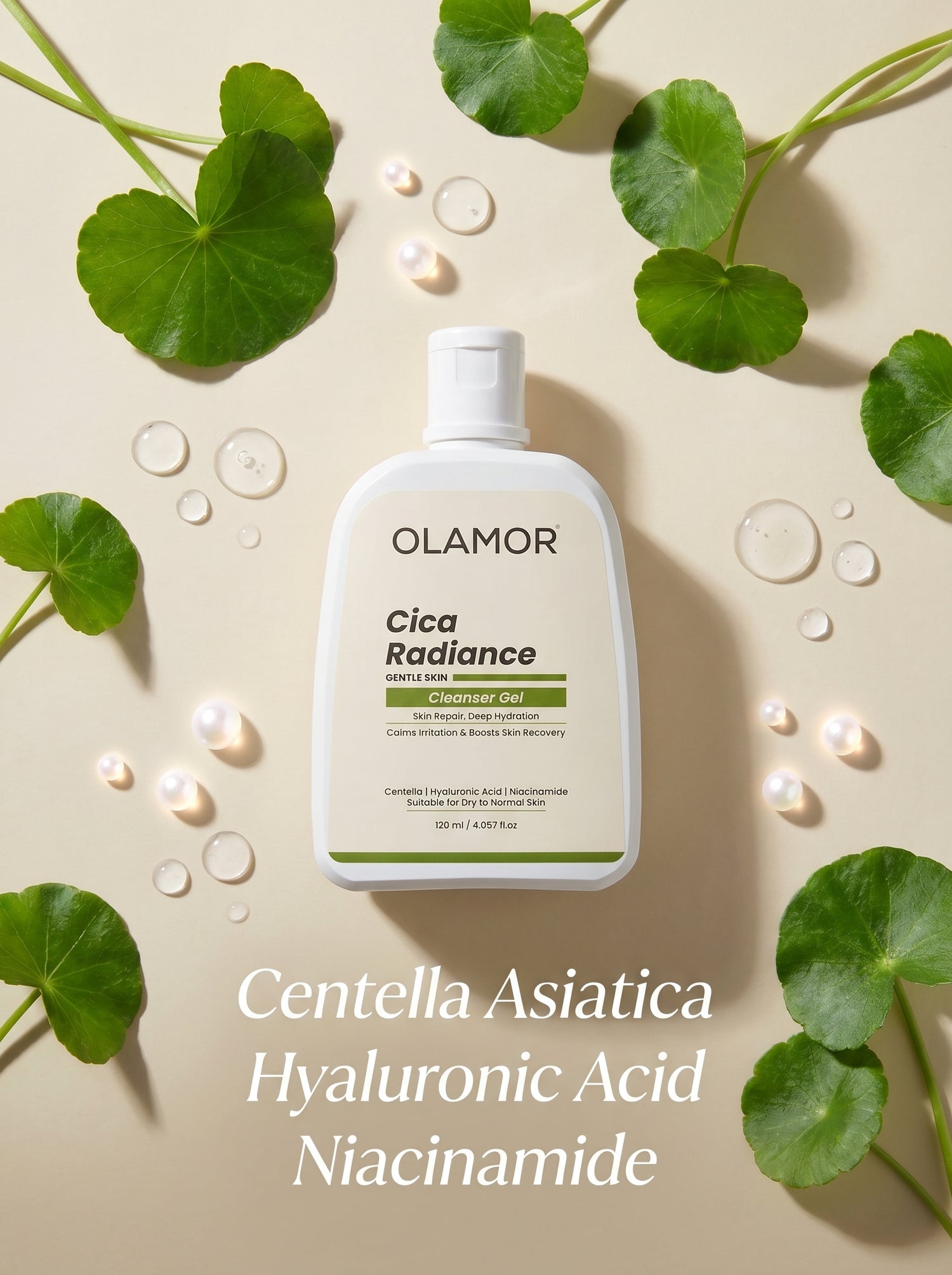 OLAMOR Pink Oval Moisturizer 60ml | Nourishing Face Moisturizer for Soft, Glowing Skin short description
