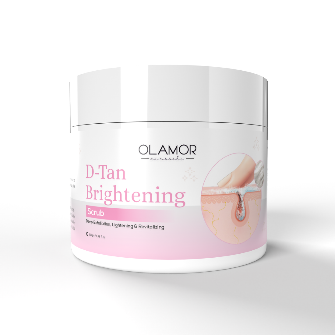 D-Tan Brightening Face Scrub 500GM